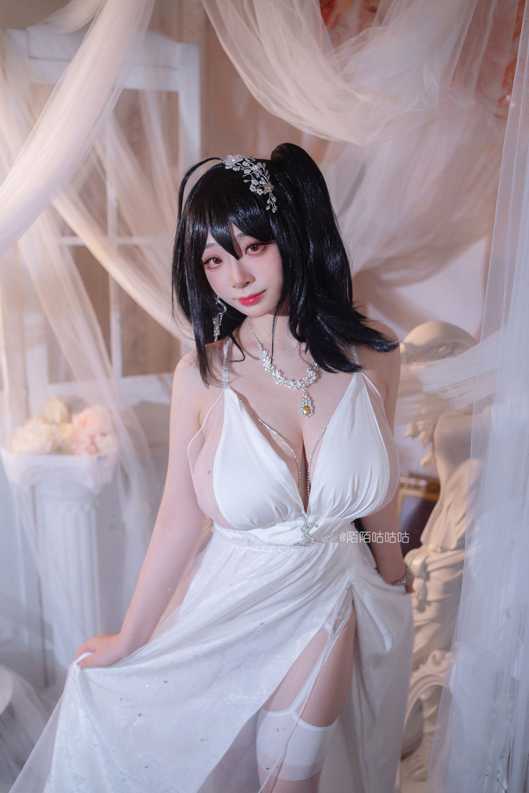 Cosplay美女韶陌陌 – 大凤 婚纱 [18P] 插图2