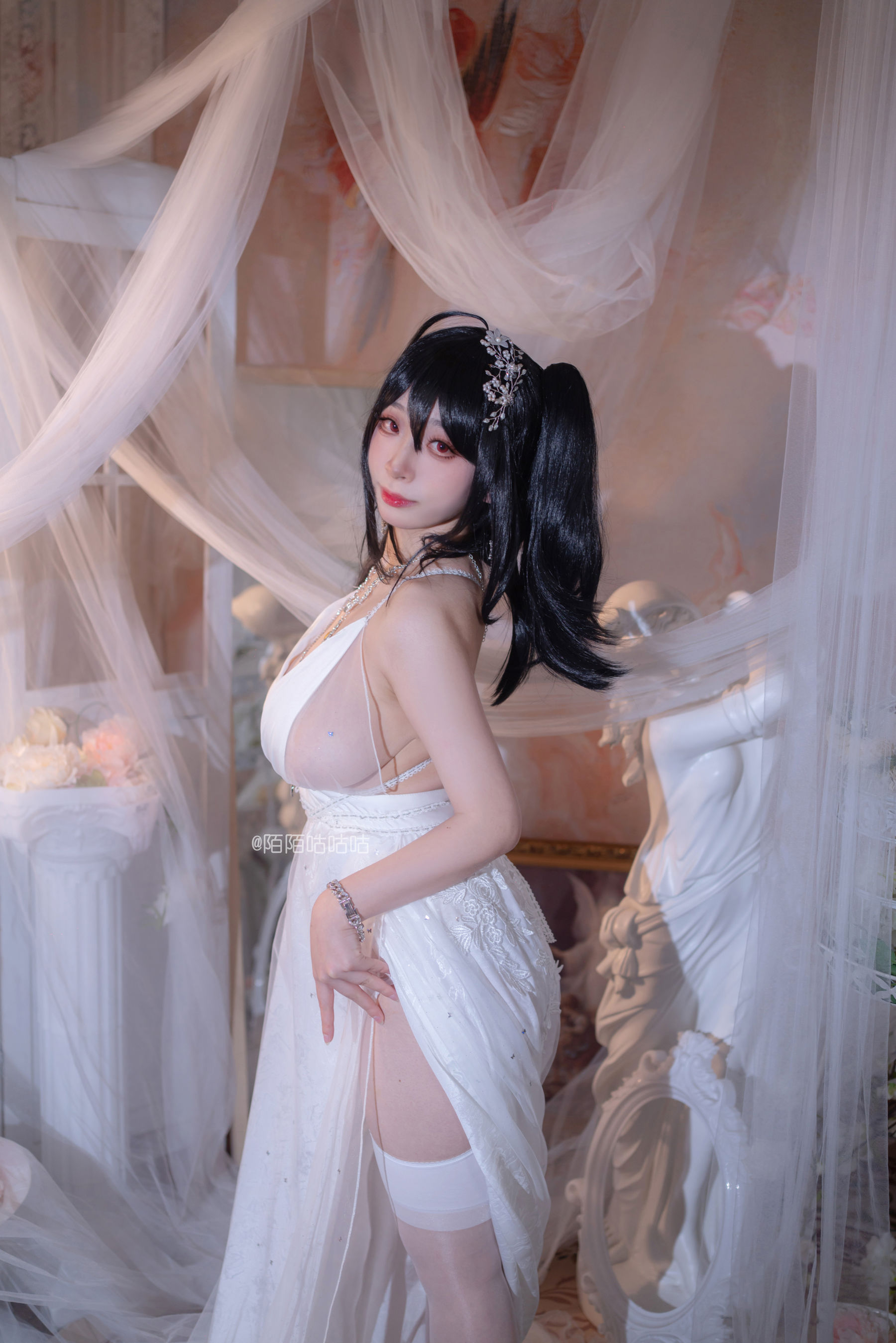 Cosplay美女韶陌陌 – 大凤 婚纱 [18P] 插图6