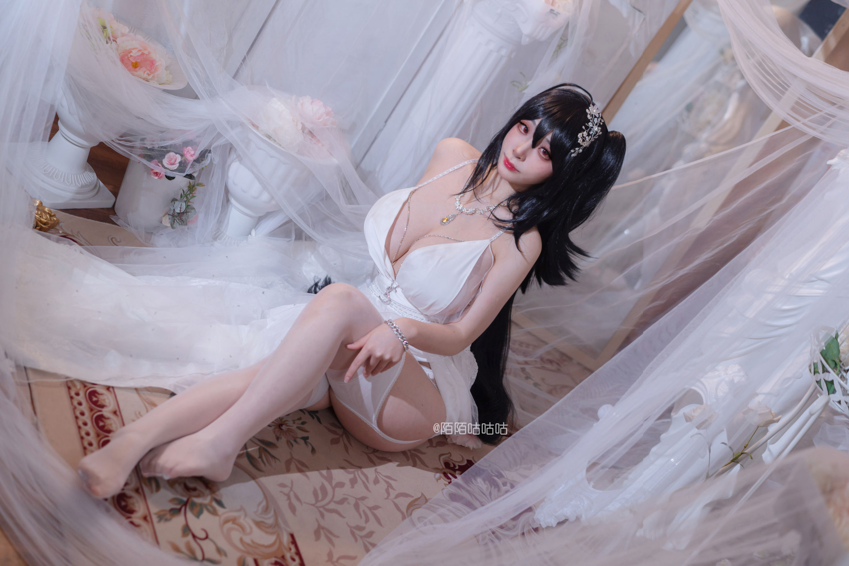 Cosplay美女韶陌陌 – 大凤 婚纱 [18P] 插图8