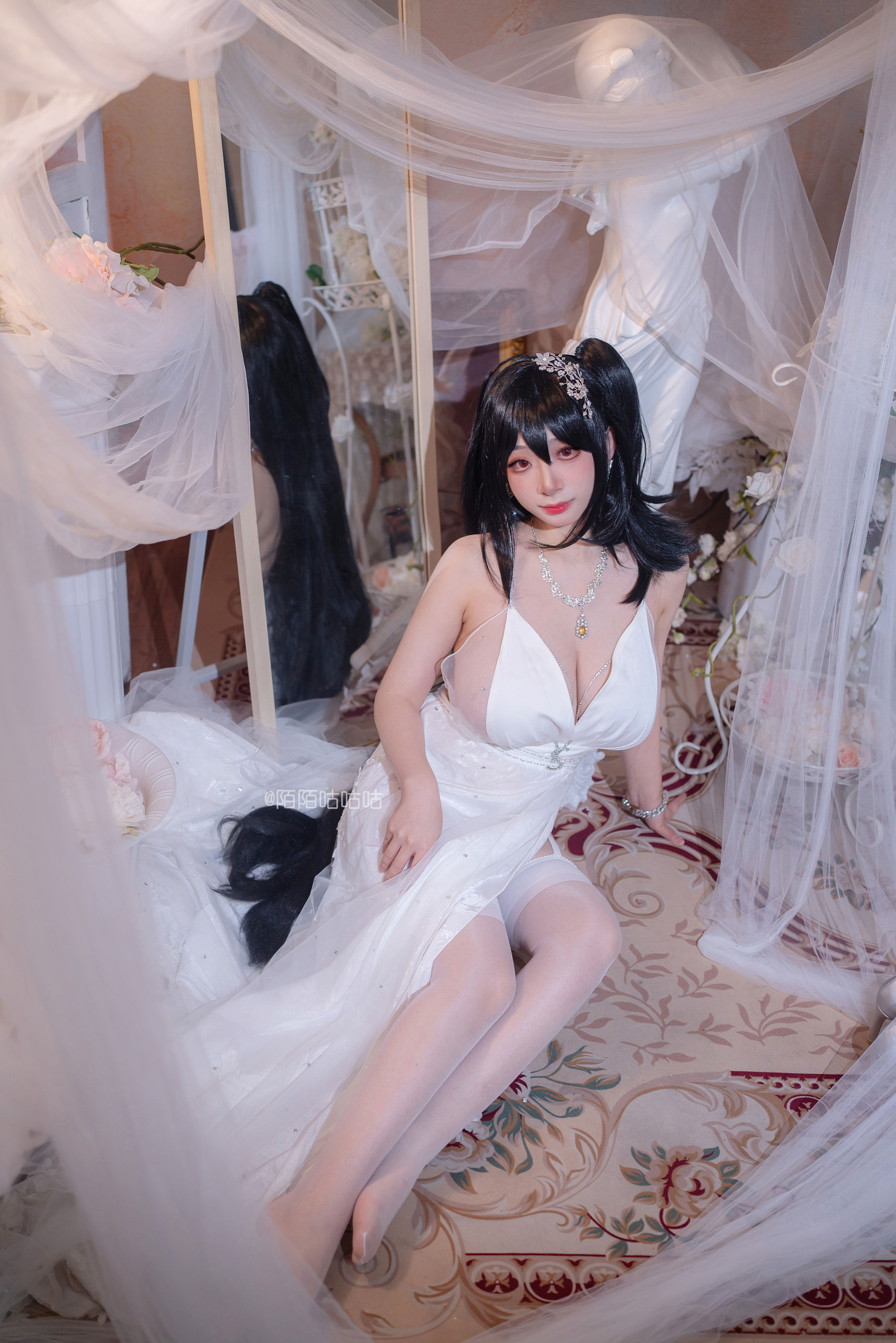 Cosplay美女韶陌陌 – 大凤 婚纱 [18P] 插图4