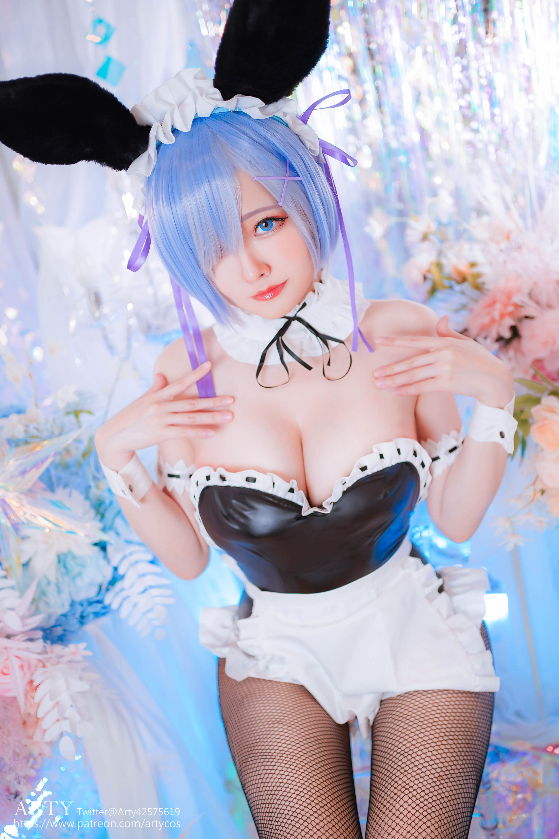 Arty亚缇 – REM bunny suit ver. (Re_Zero) [33P] 插图3