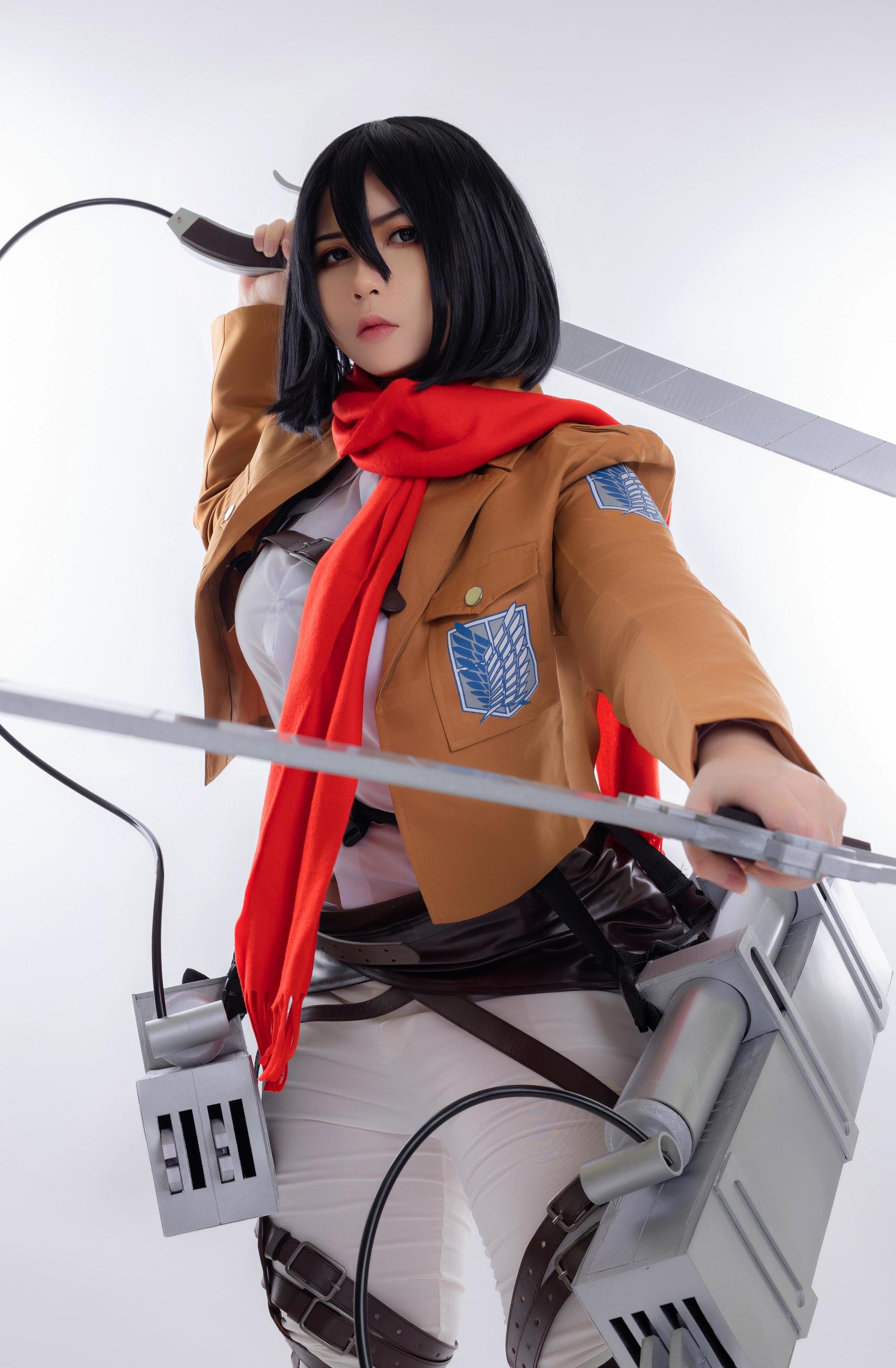 Uy Uy – Mikasa [43P] 插图3