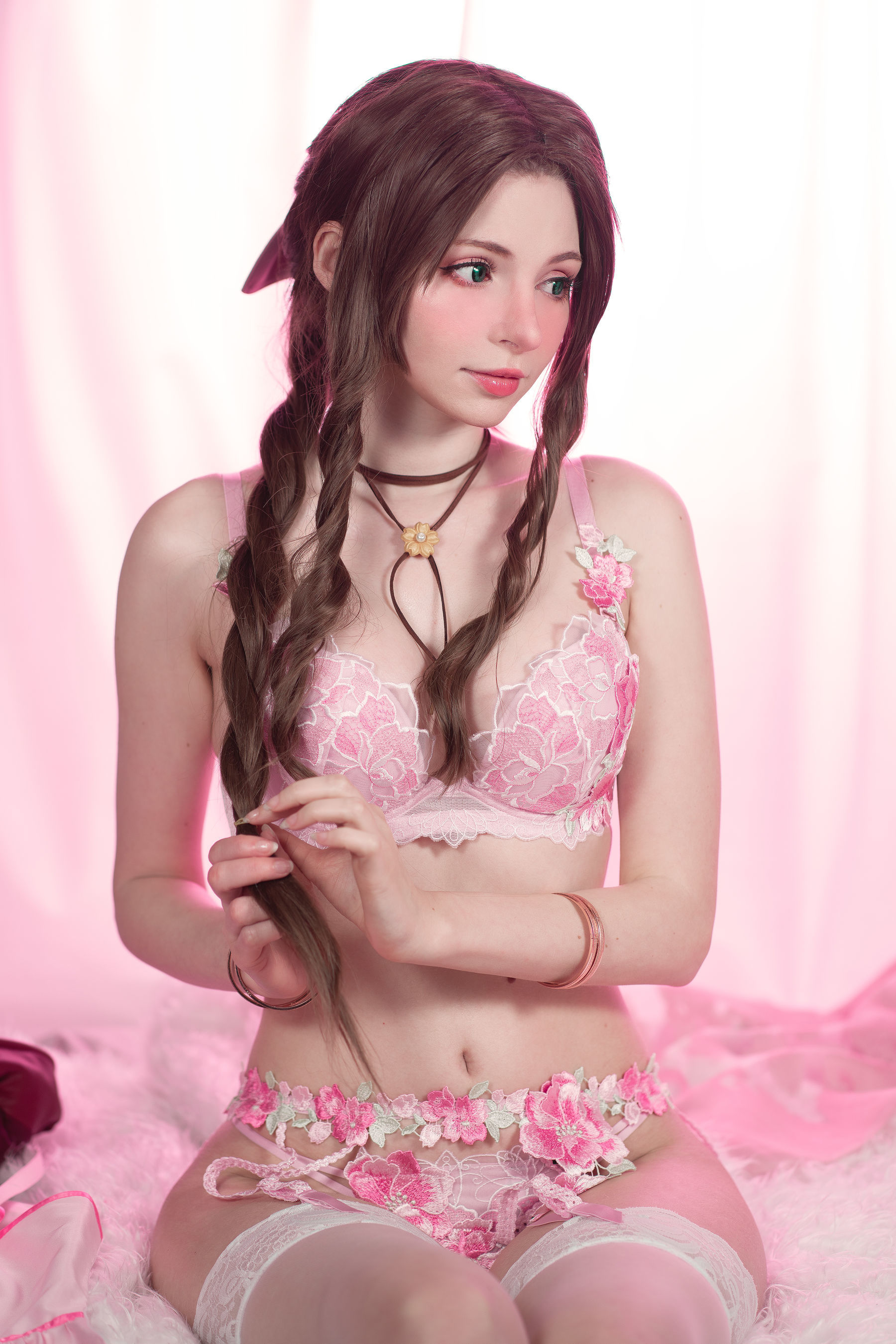 Peach milky – Aerith Lingerie [30P] 插图7