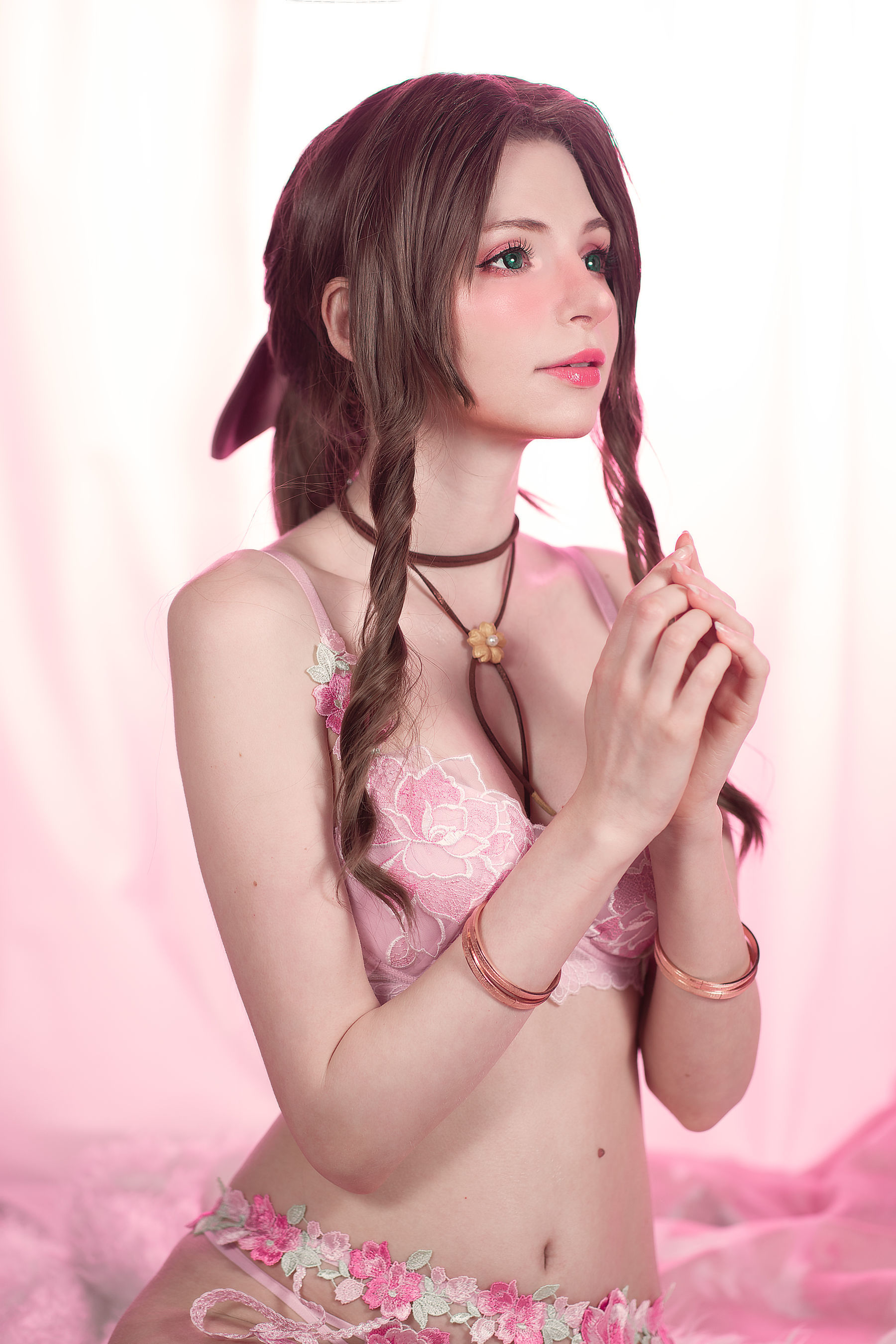 Peach milky – Aerith Lingerie [30P] 插图2