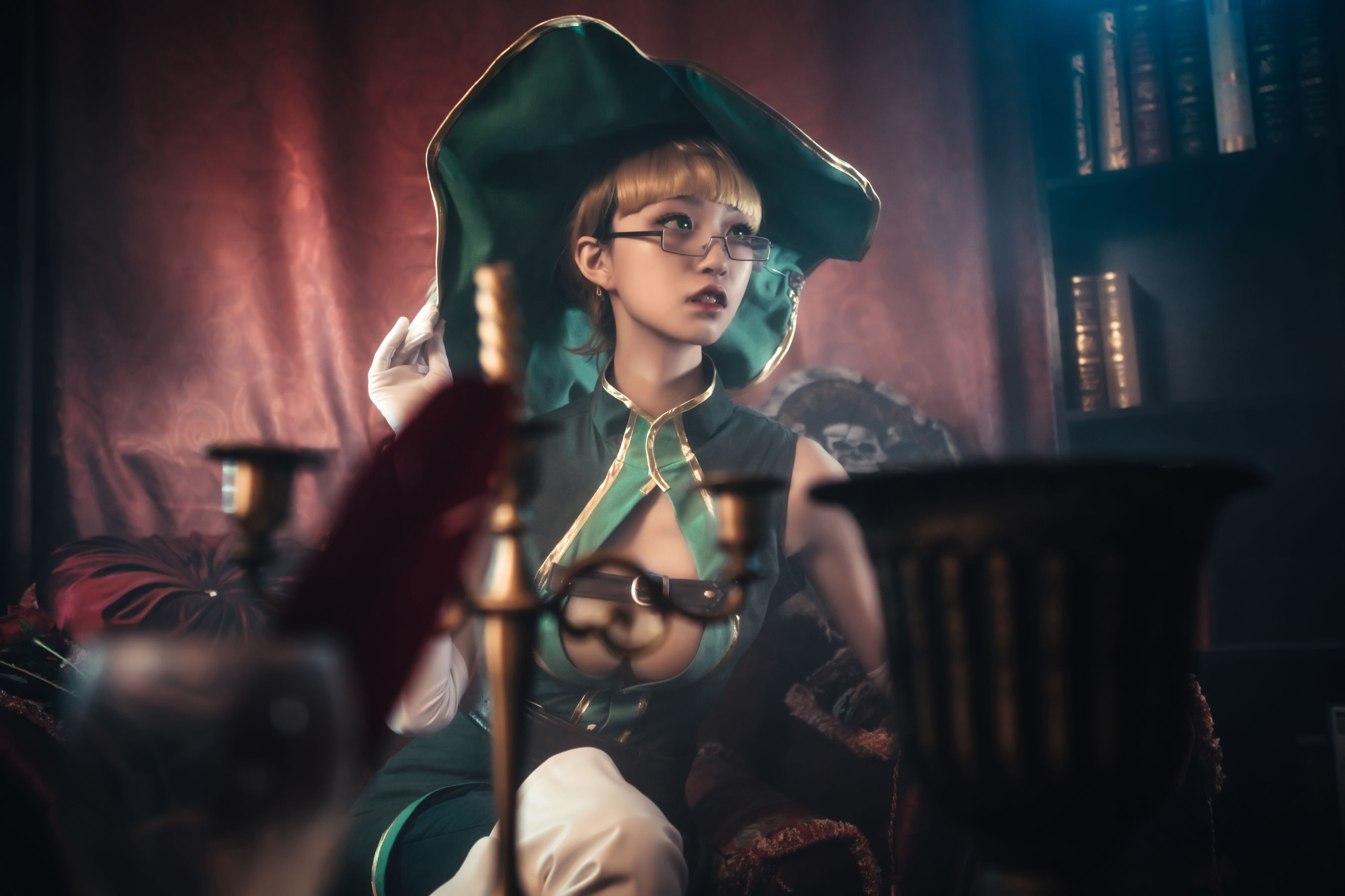 The Vagrant Cosplay Album – 沧霁桔梗《赫本》 [32P] 插图2