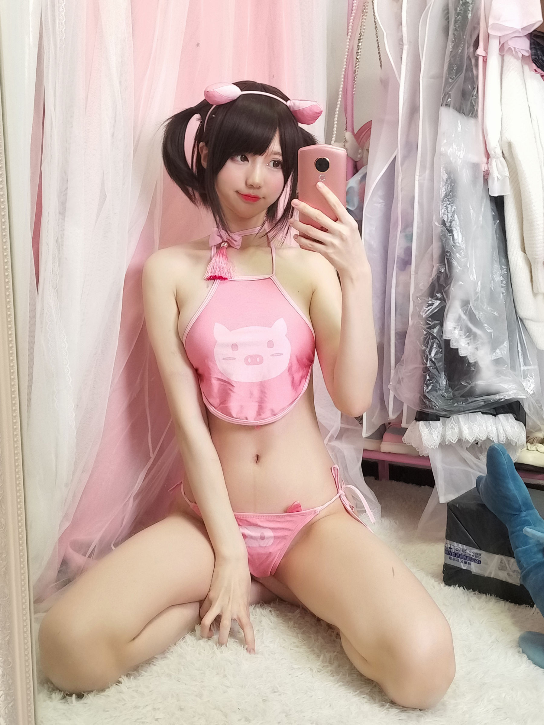 NAGISA魔物喵[fantia] – Pink pig [15P] 插图3