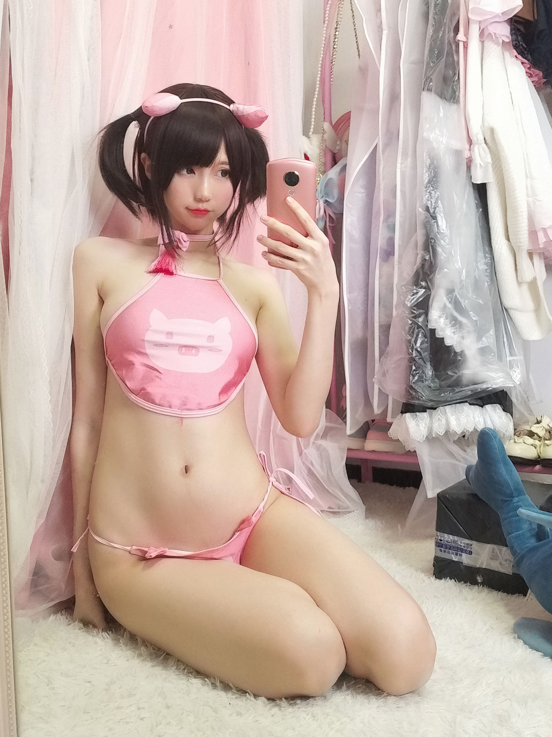 NAGISA魔物喵[fantia] – Pink pig [15P] 插图4