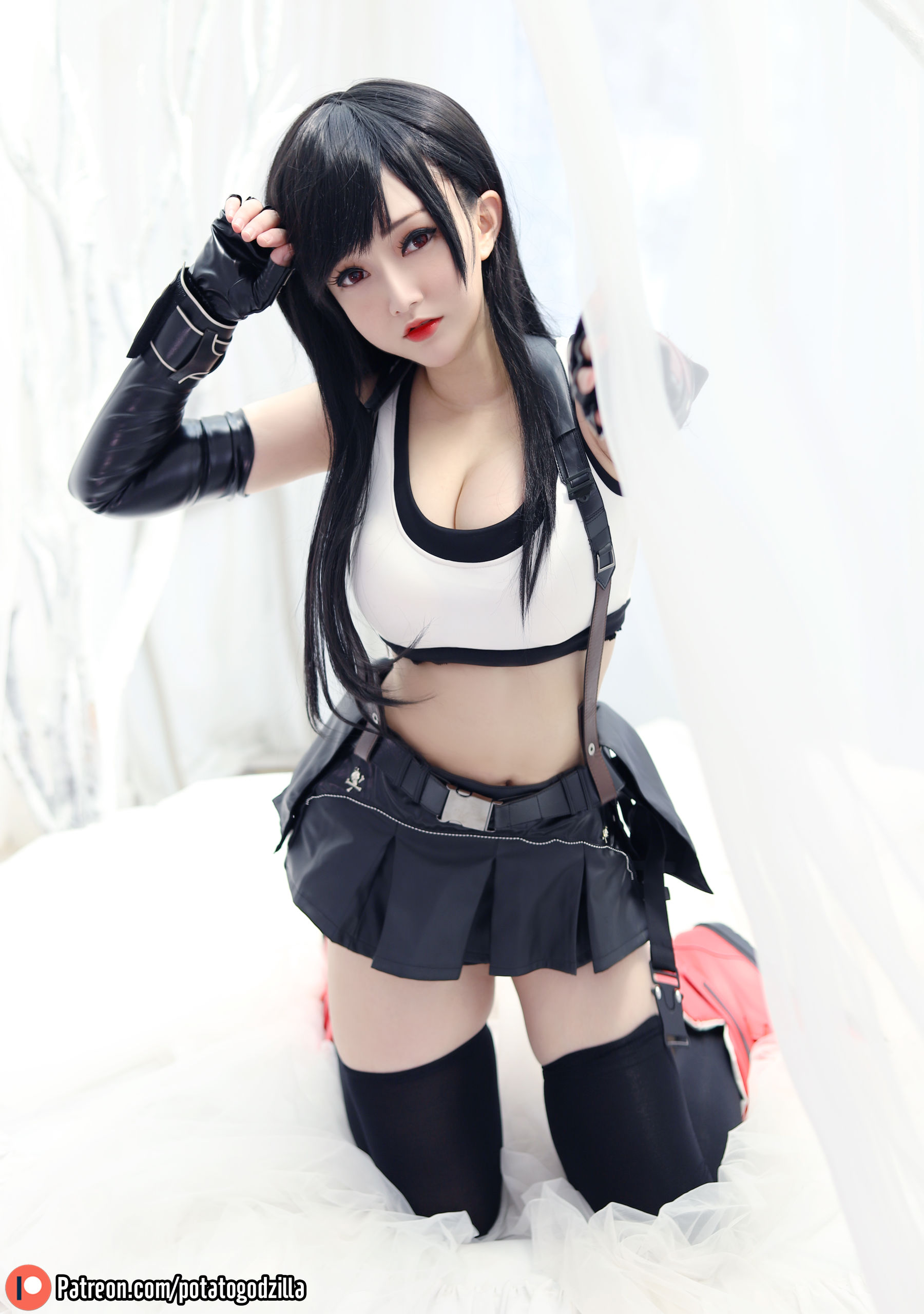 Coser小姐姐Potato Godzilla – Tifa [97P] 插图10