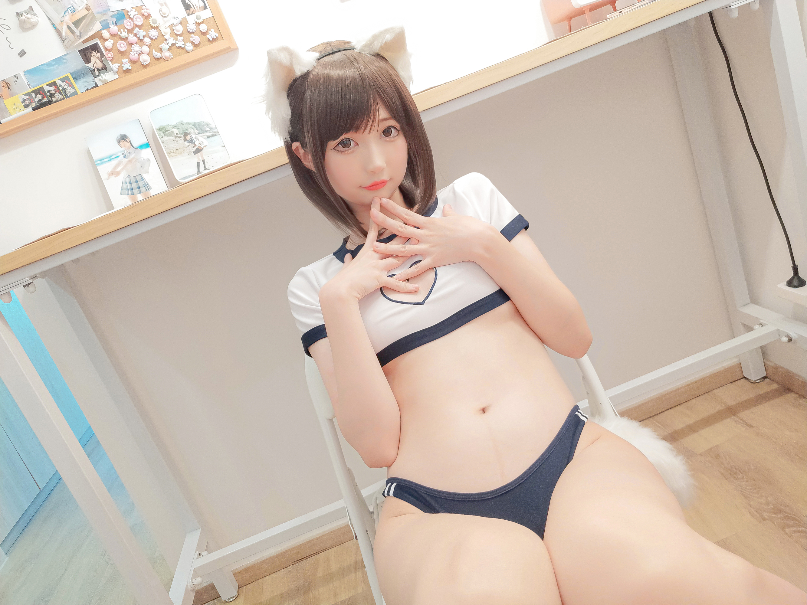 NAGISA魔物喵 – 猫の運動服 [19P] 插图4