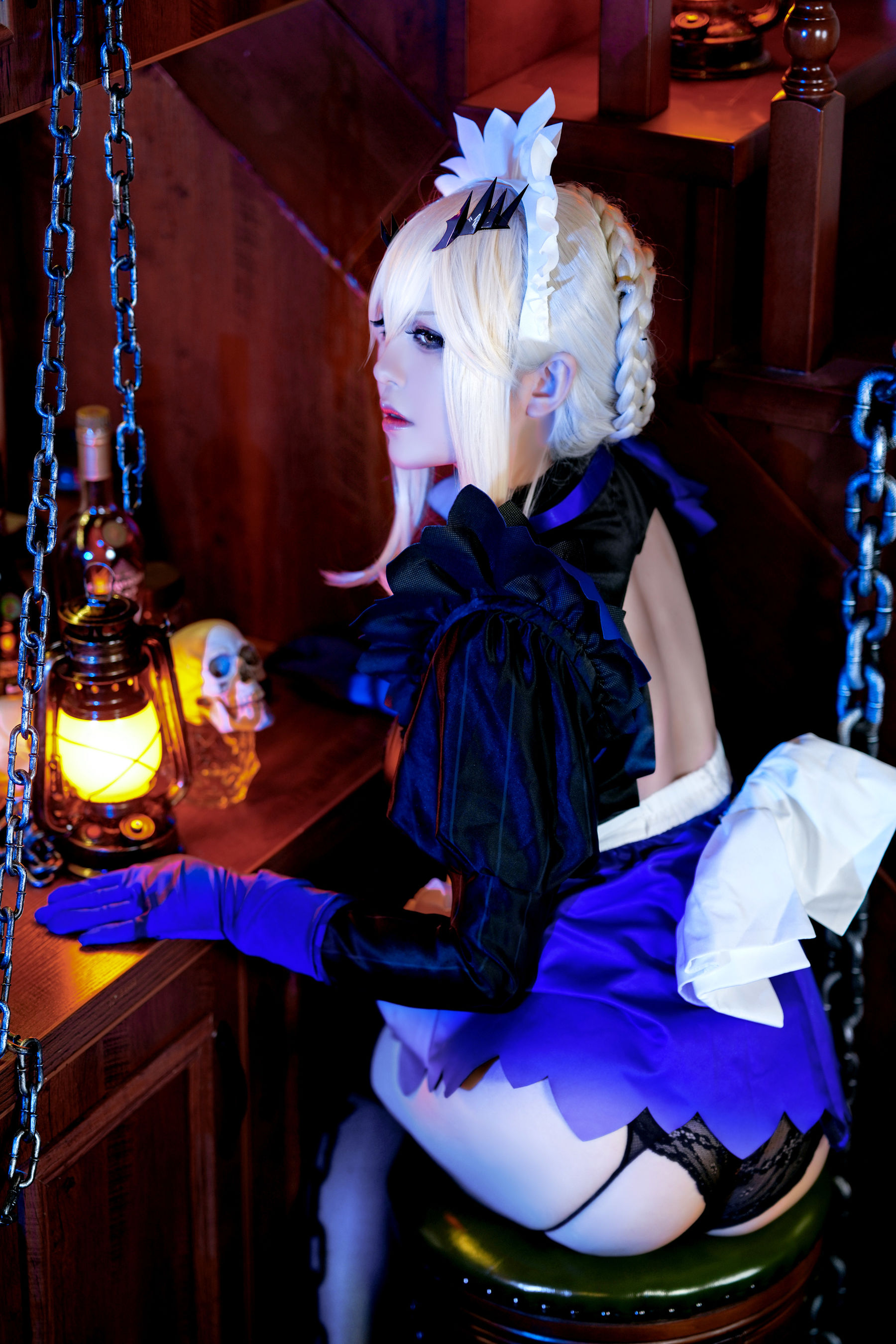 半半子 – LancerAlter Maid [62P] 2022-12-15 12:44:32-秀人网