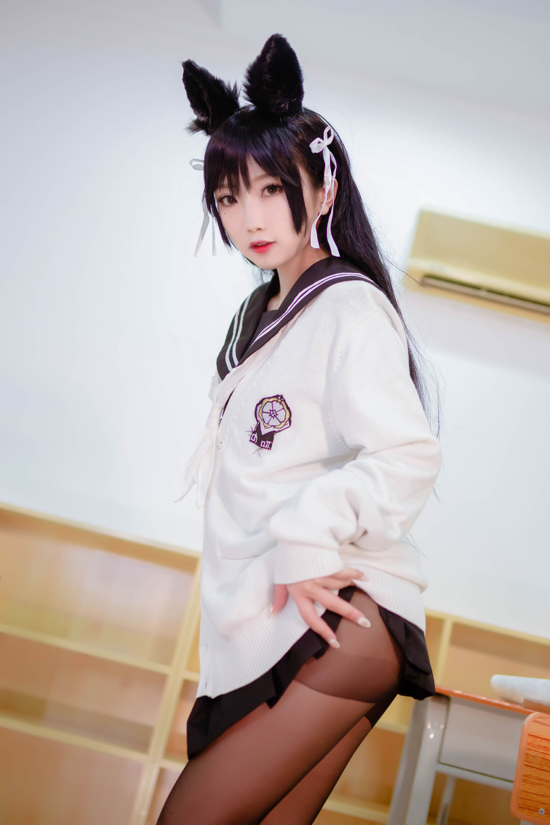 [萝莉COS] 鬼畜瑶 – JK制服 [22P] 插图9