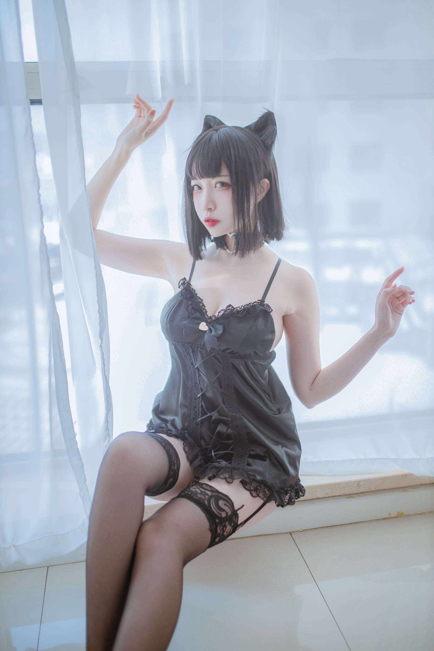 Cosplay日奈娇 私房双人猫耳 [43P] 2022-12-18 19:29:07-秀人网