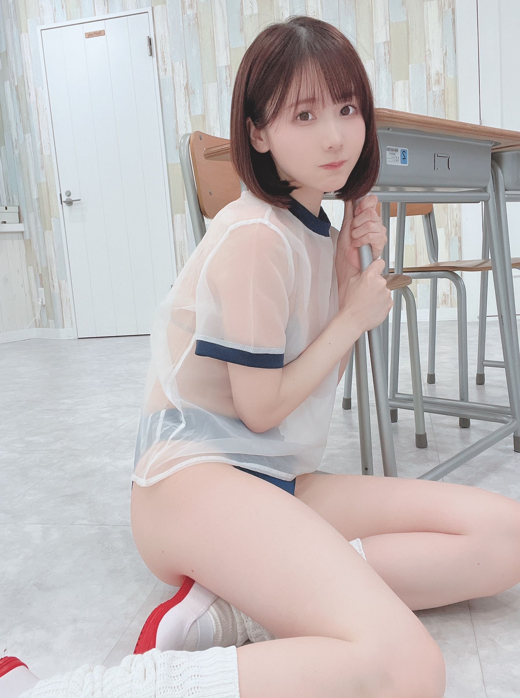 日本甜美COSERけんけん[fantia] 2022-11-10 透視体操服 [20P] 插图9