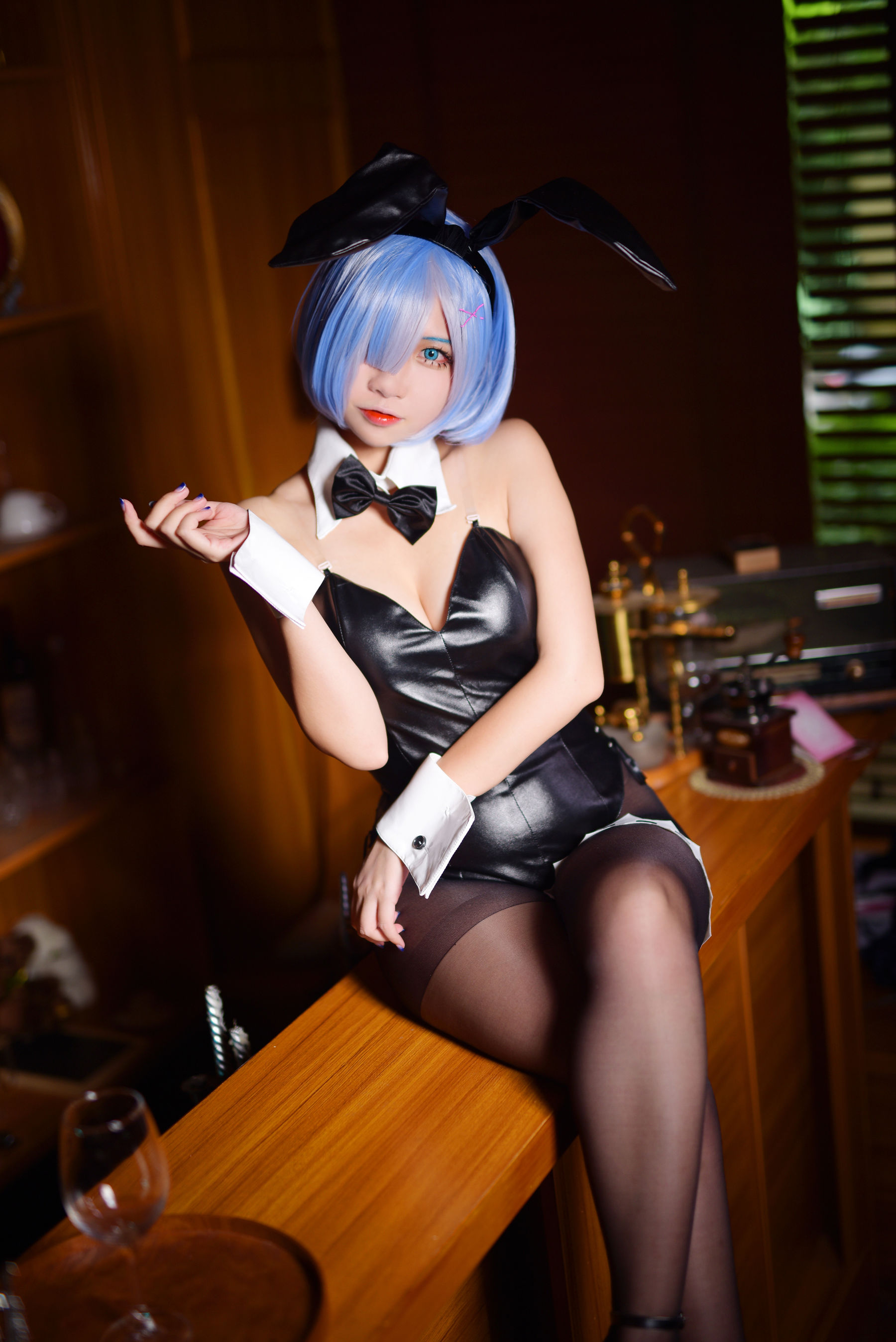 [Cosplay写真] 人气Coser二佐Nisa – 蕾姆兔女郎 [12P] 插图8