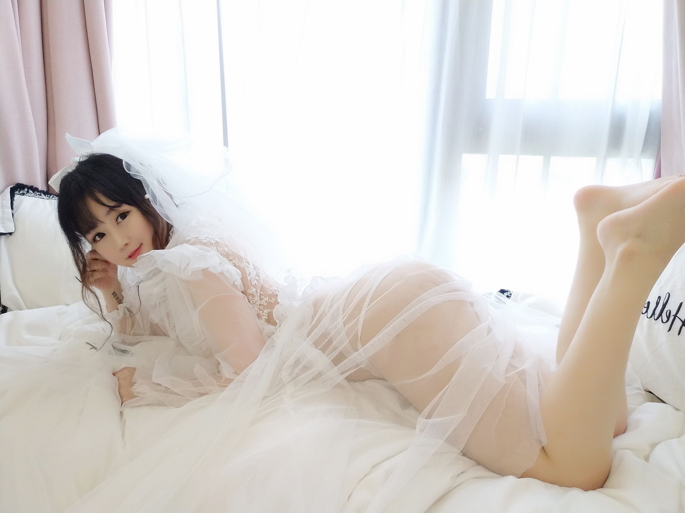 [Cosplay写真] 蜜桃少女是依酱呀 – 花嫁 [40P] 插图5