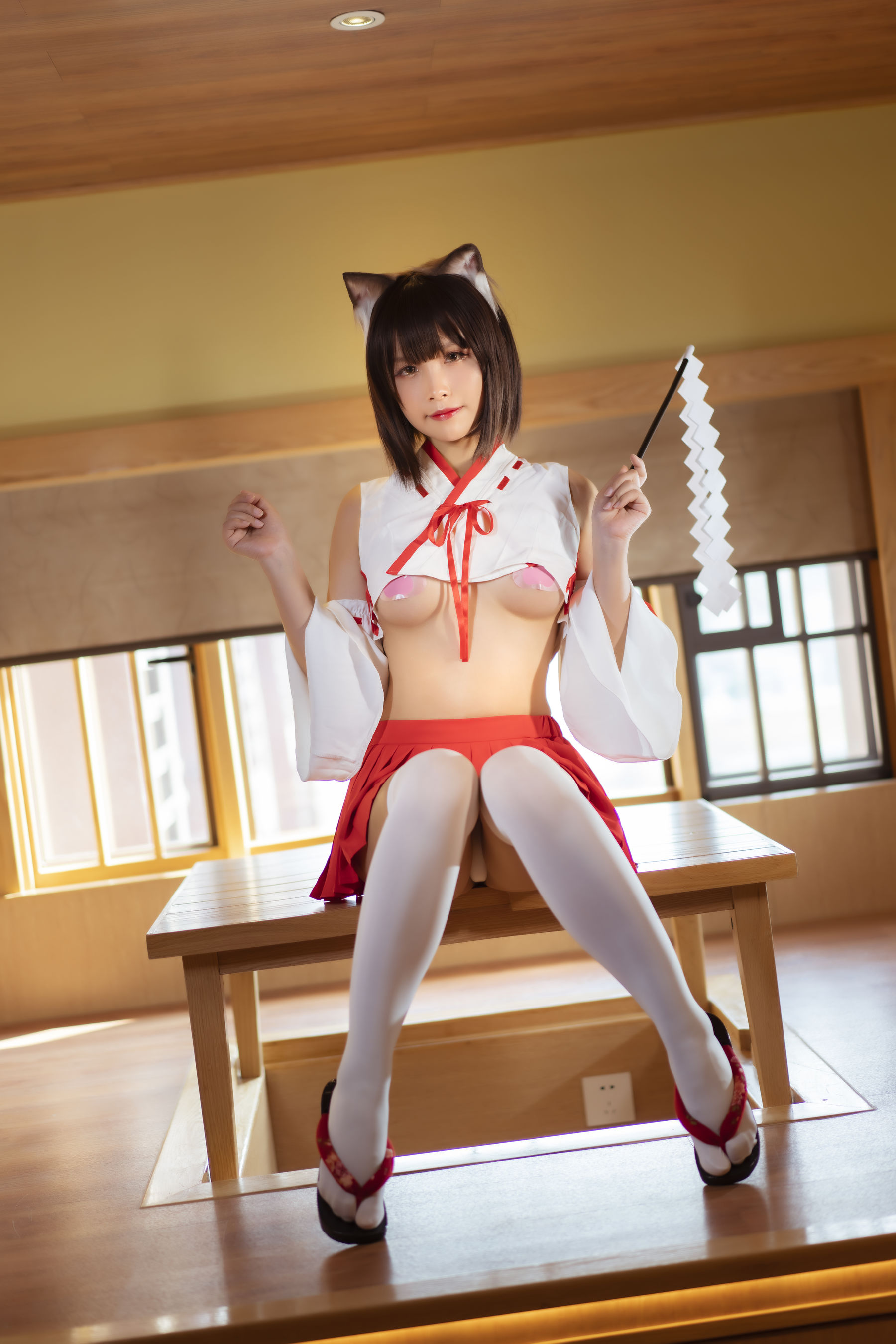 Neko-薇薇 – 巫女 [31P] 插图5