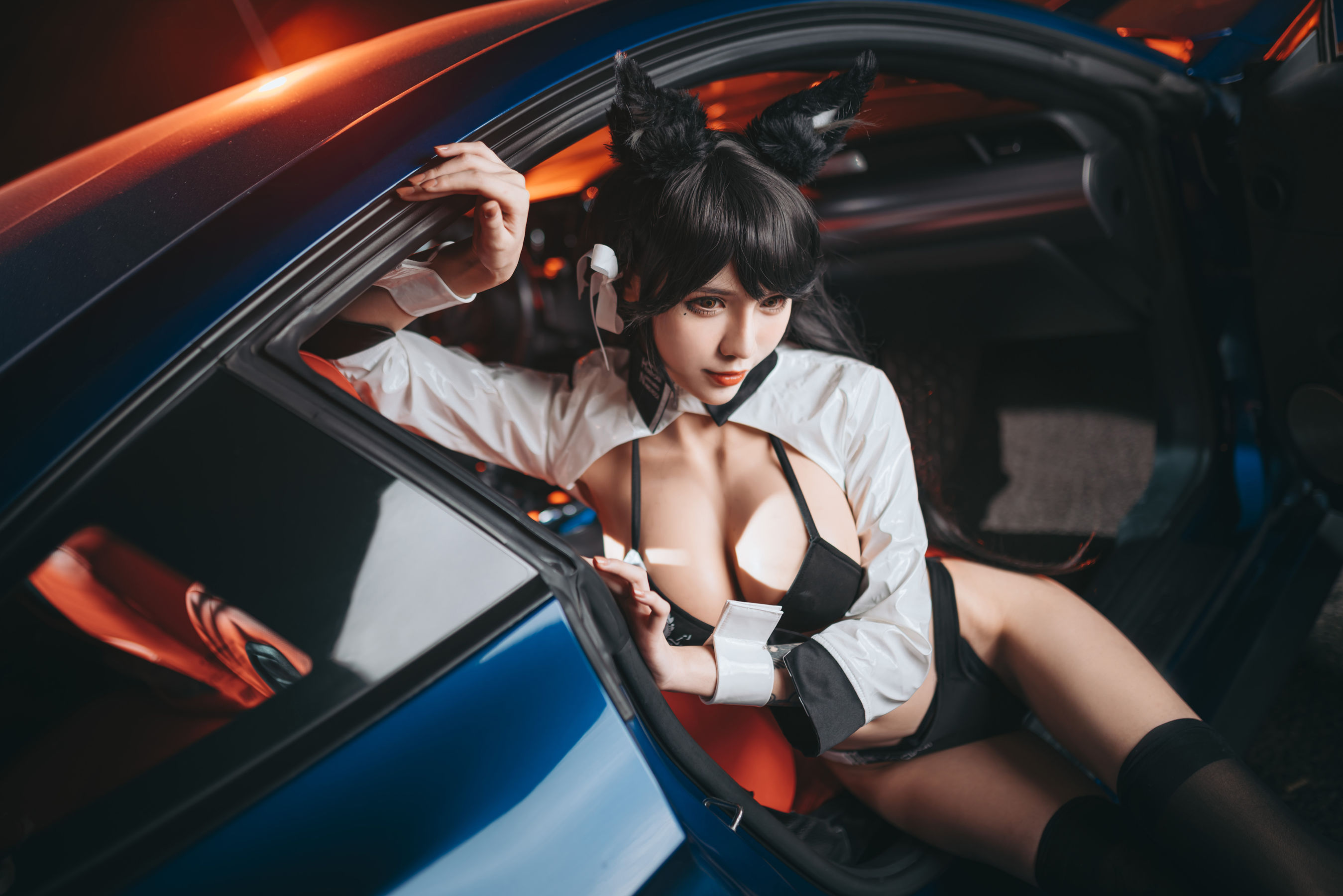 [Cosplay写真] 动漫博主一只冉呐 – 爱宕赛车 [21P] 插图5