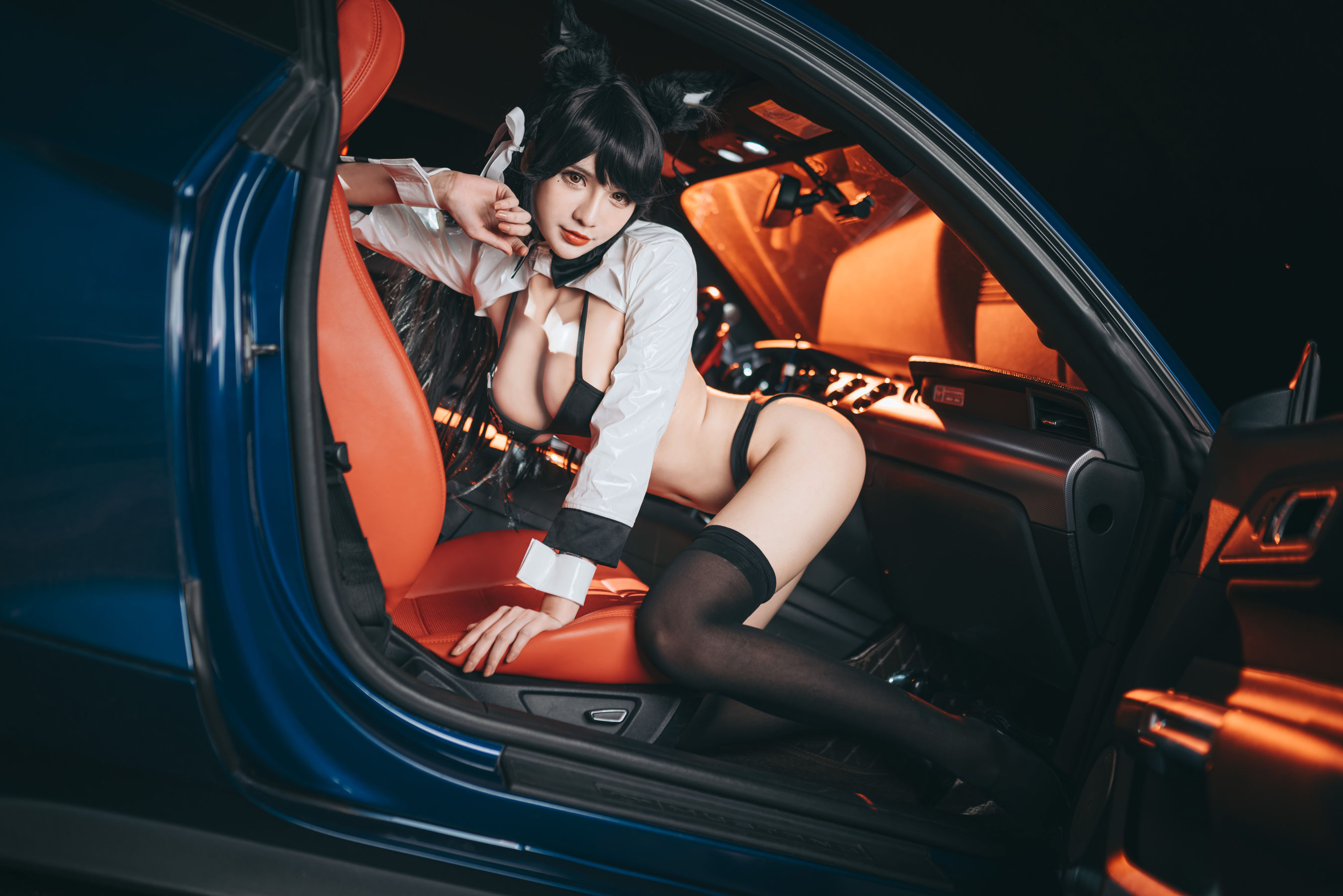 [Cosplay写真] 动漫博主一只冉呐 – 爱宕赛车 [21P] 插图9