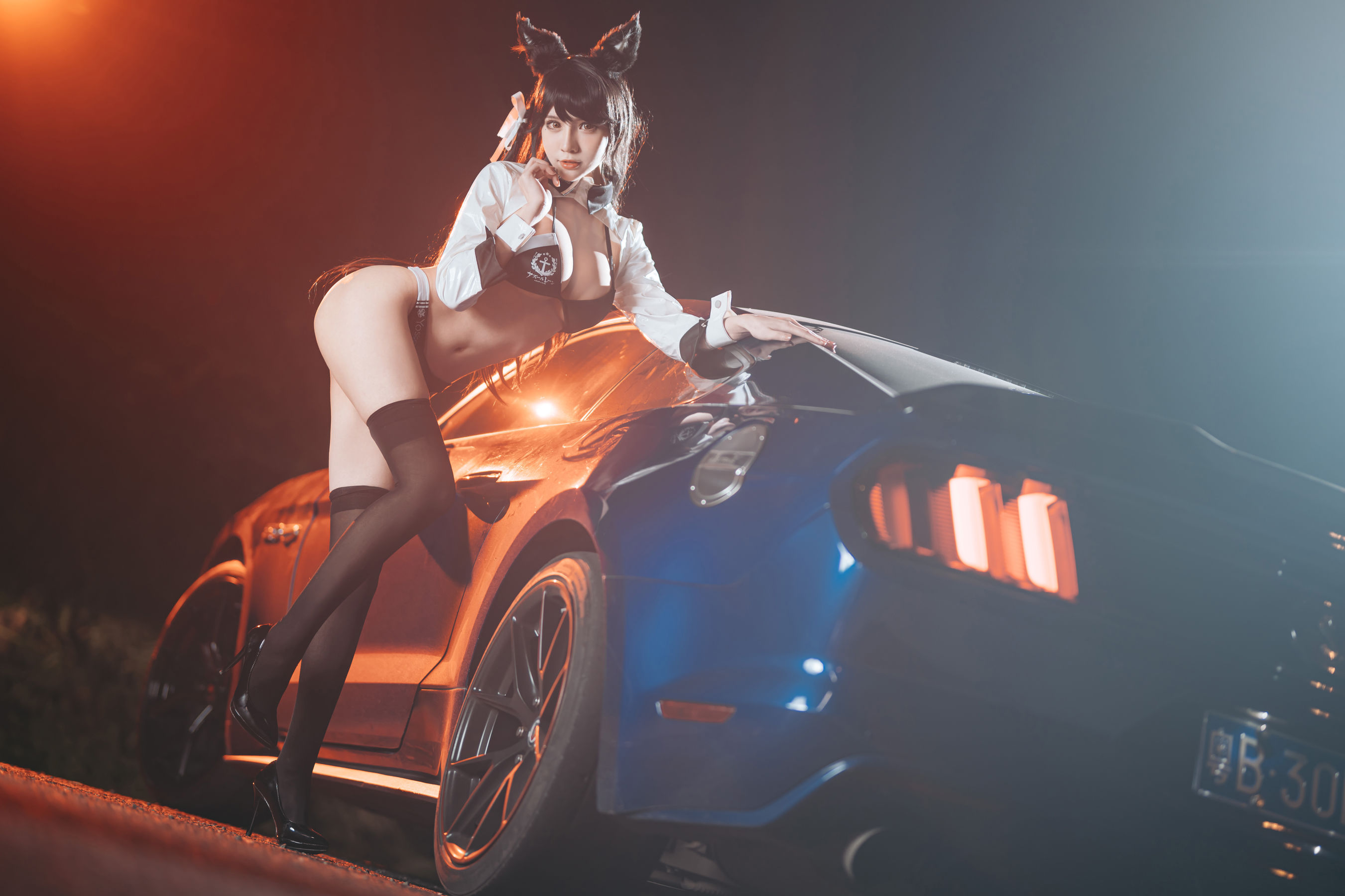 [Cosplay写真] 动漫博主一只冉呐 – 爱宕赛车 [21P] 插图6