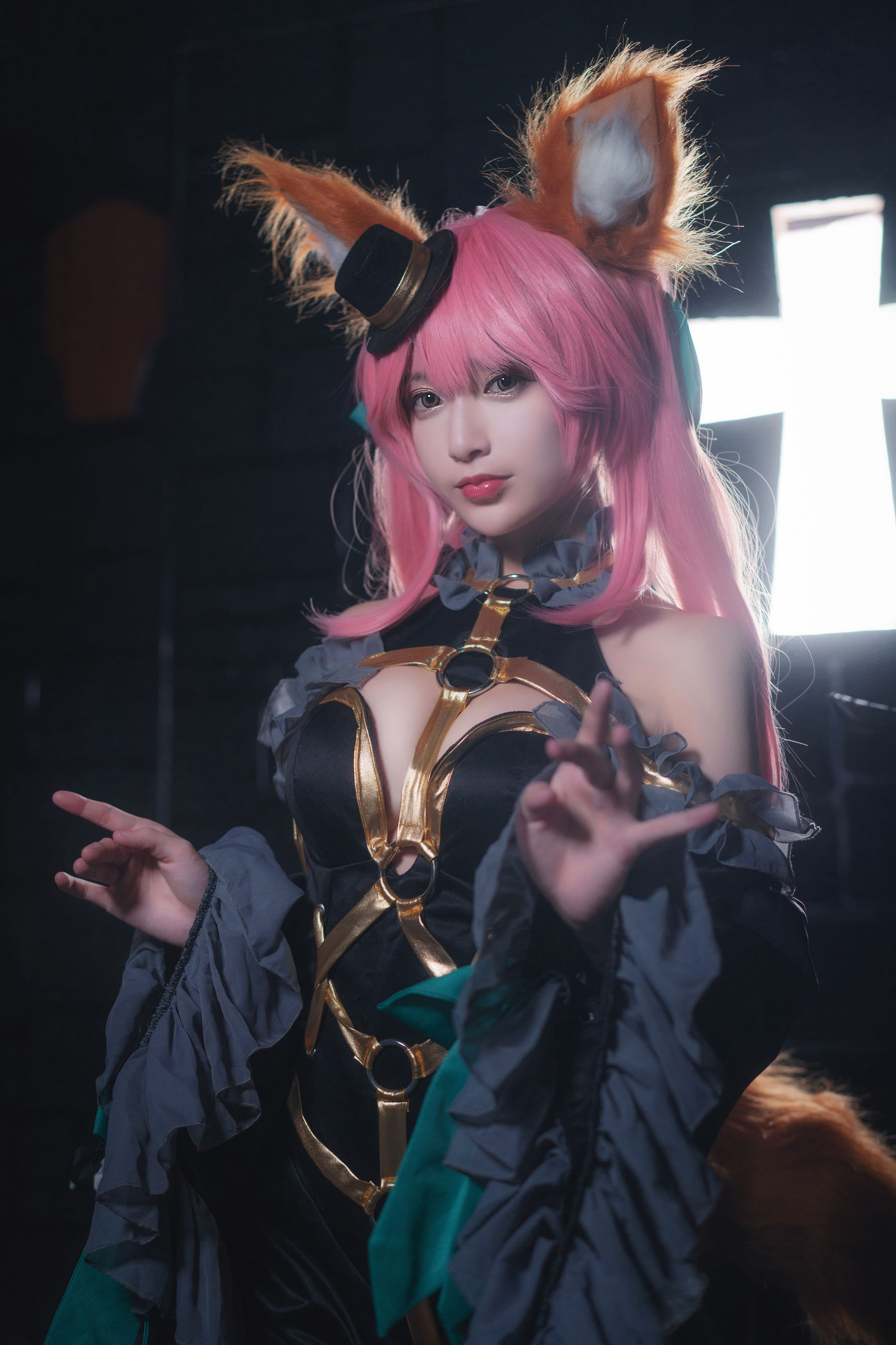 [Cosplay写真] 动漫博主铁板烧鬼舞w – 玉藻前 魔术 [20P] 插图4