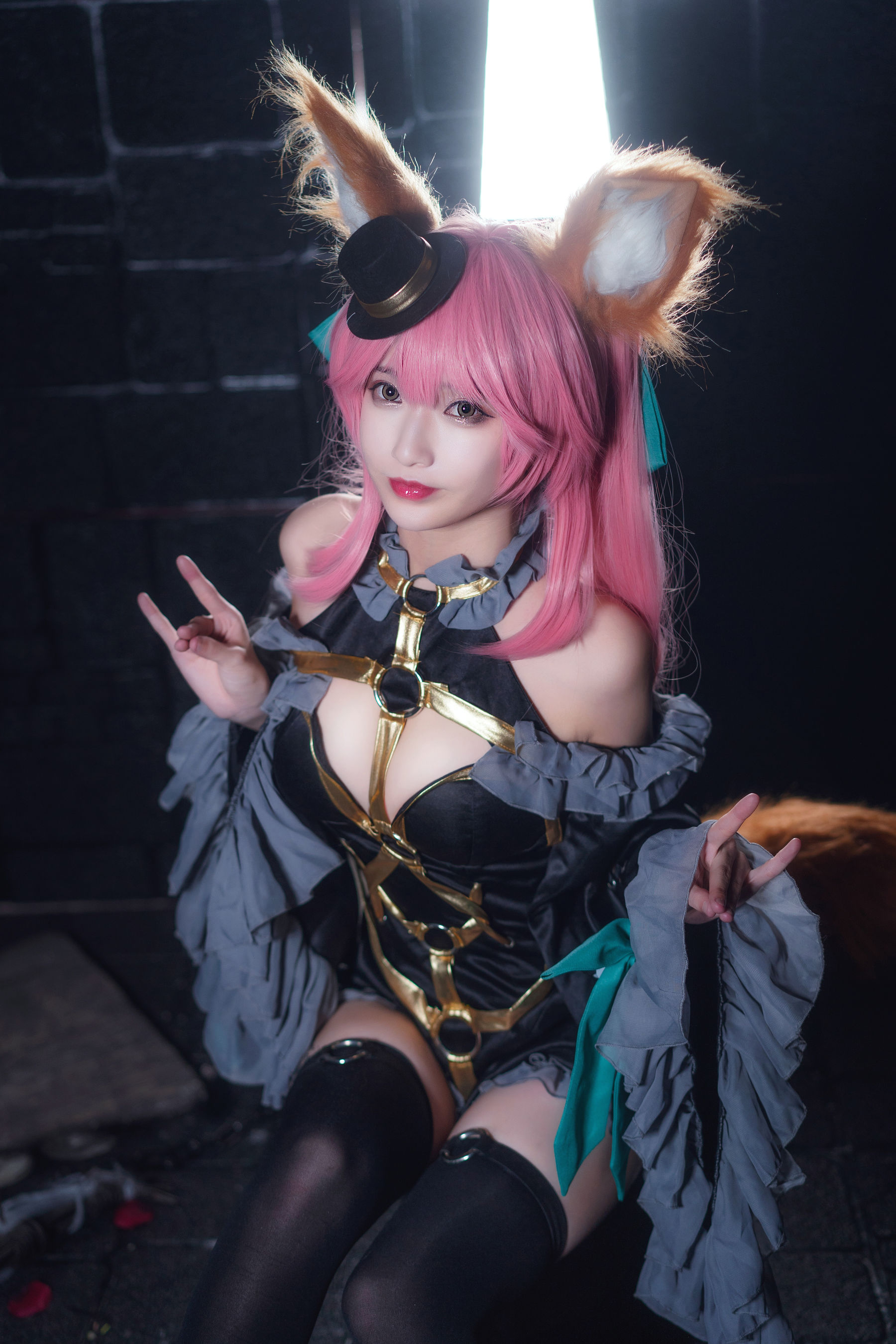 [Cosplay写真] 动漫博主铁板烧鬼舞w – 玉藻前 魔术 [20P] 插图7