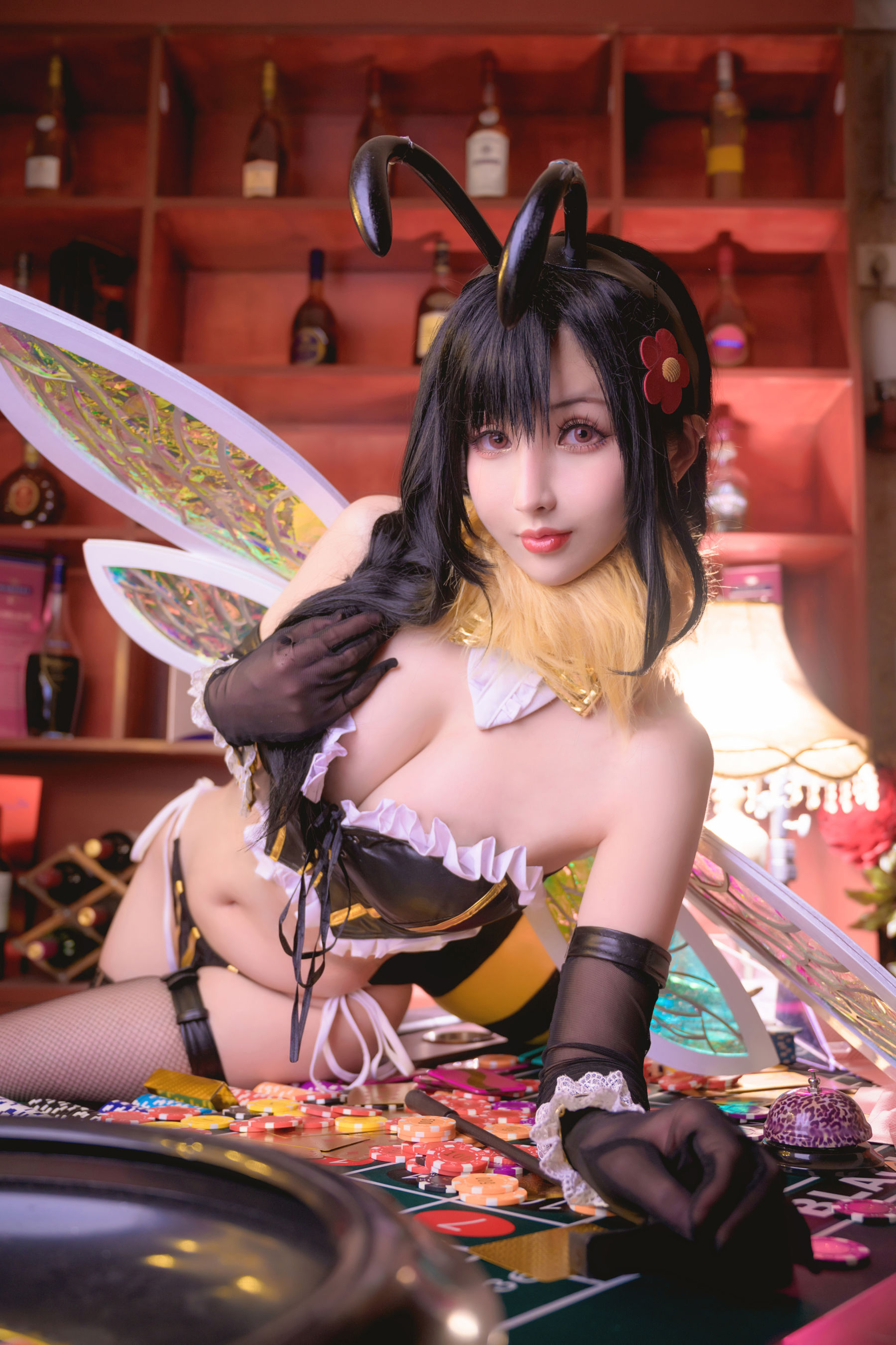 [Cosplay写真] COS福利rioko凉凉子 – 蒂法little bee [25P] 插图4