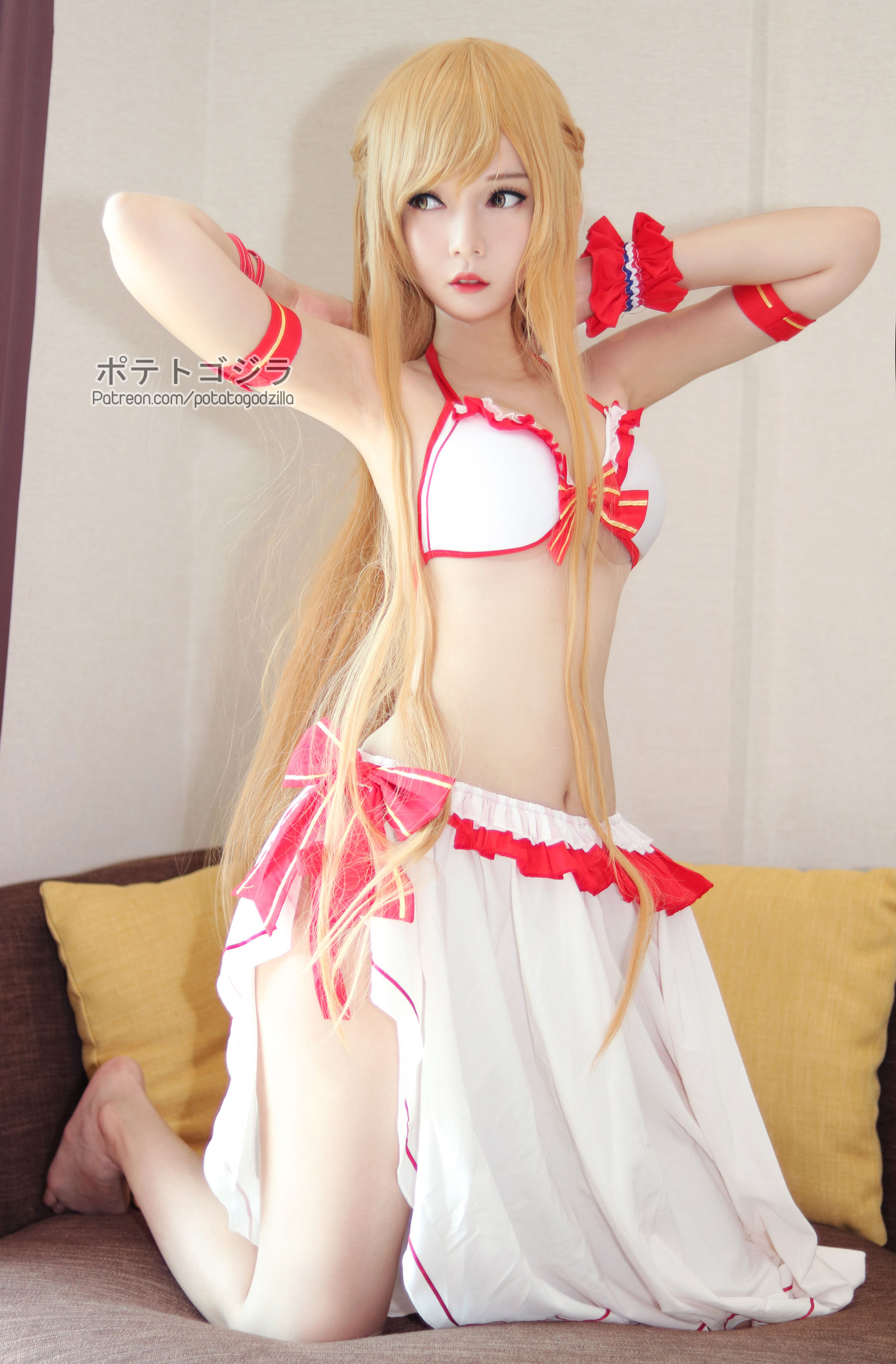 Coser小姐姐Potato Godzilla – Asuna [24P] 插图2