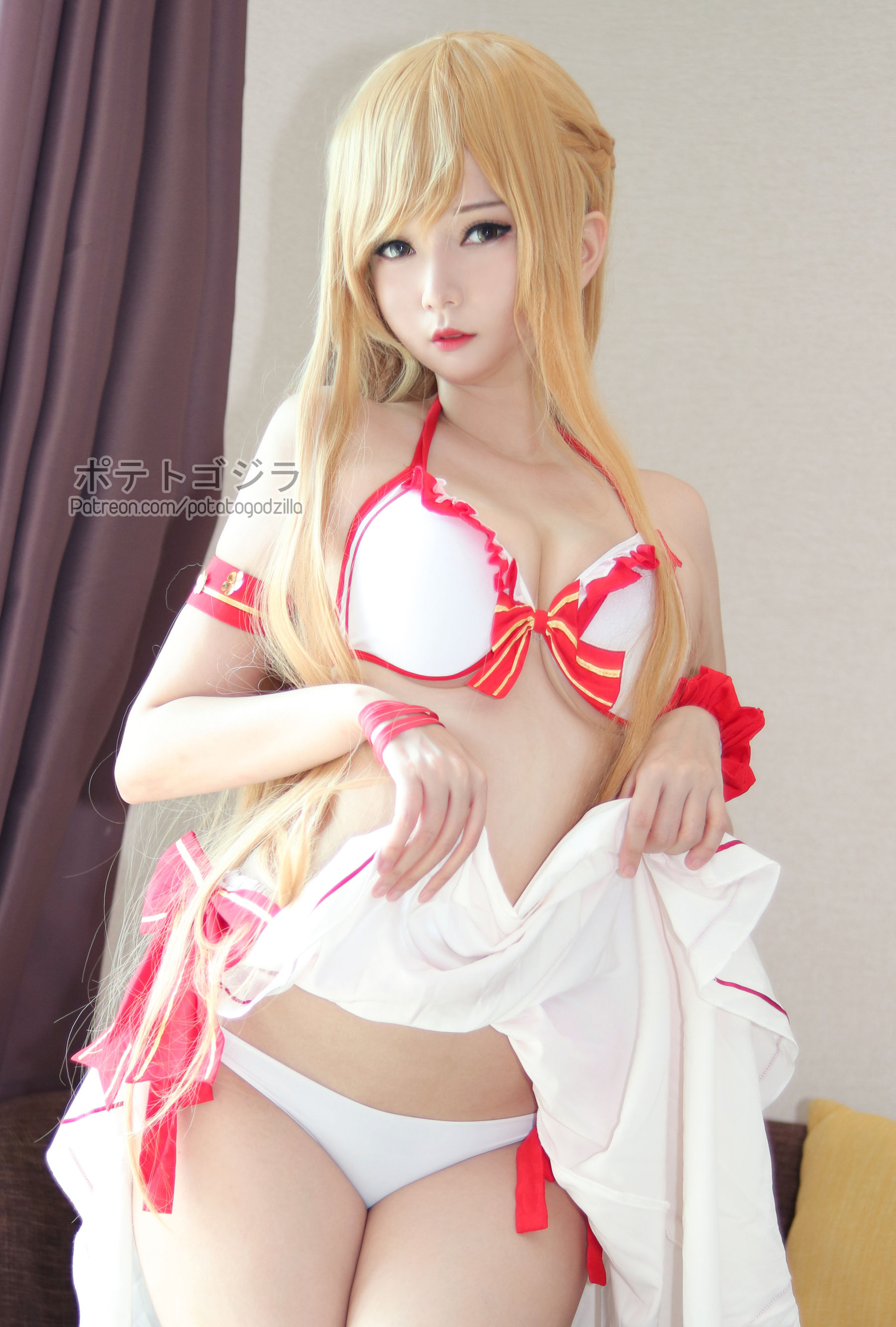 Coser小姐姐Potato Godzilla – Asuna [24P] 插图5