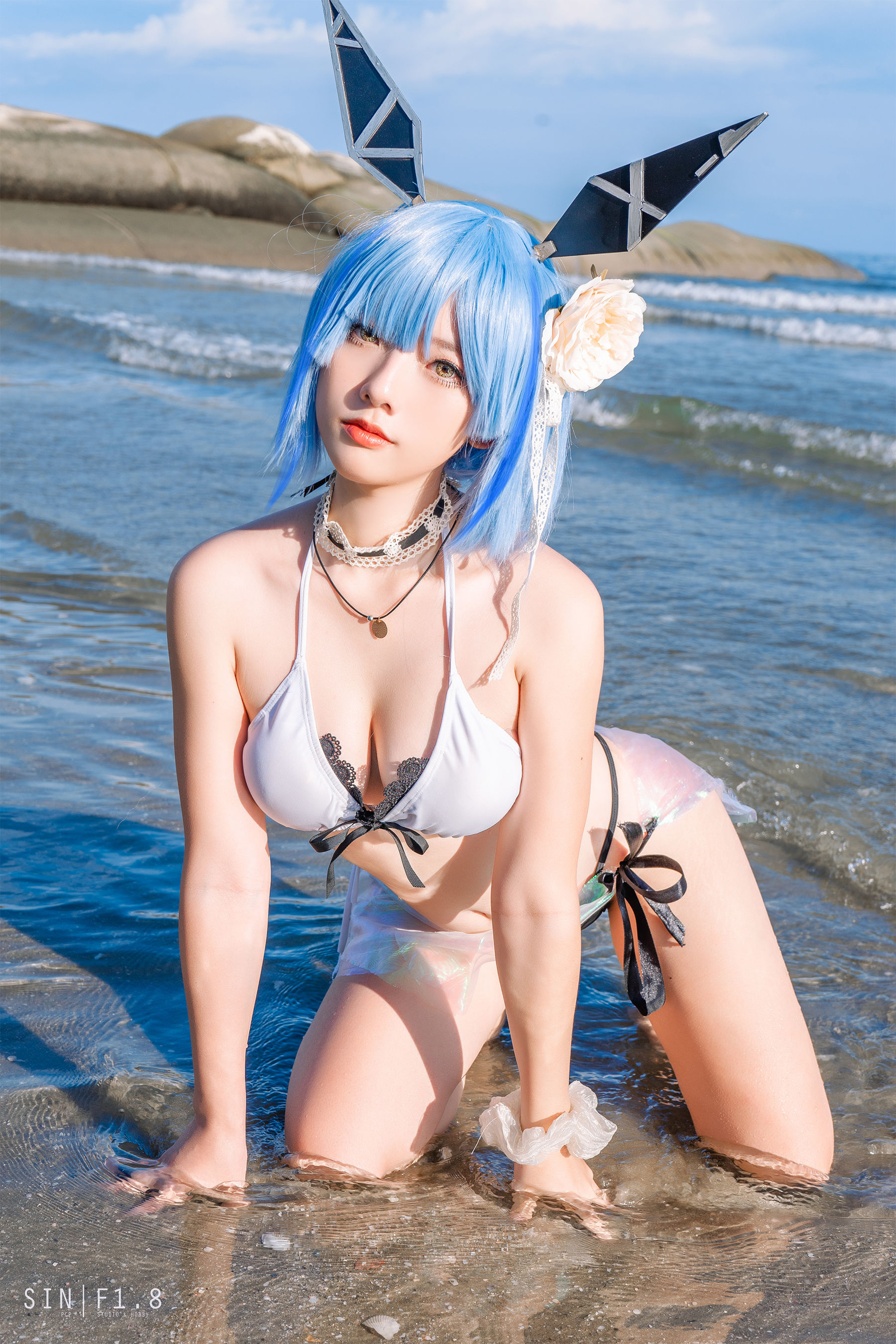 Messie Huang – Gascogne swimsuit [20P] 插图3