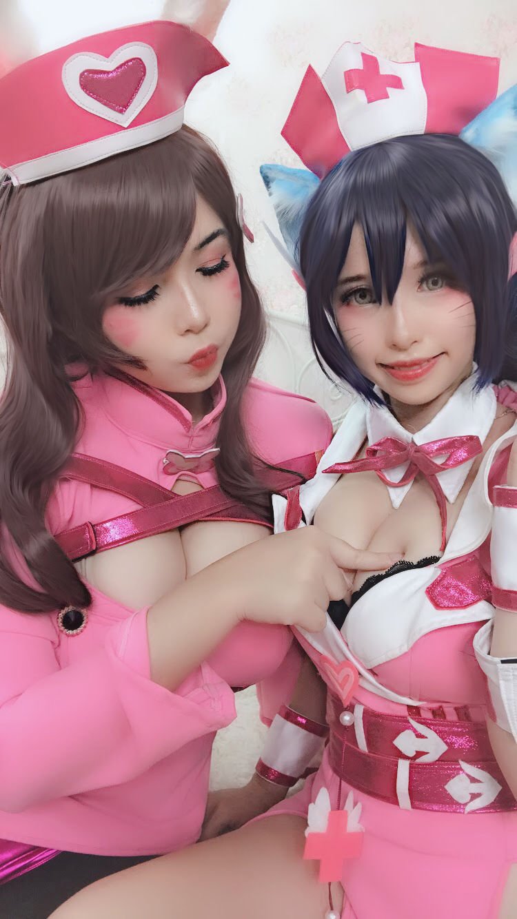 Uy Uy – D.VA Bunny Nurse [32P] 插图10