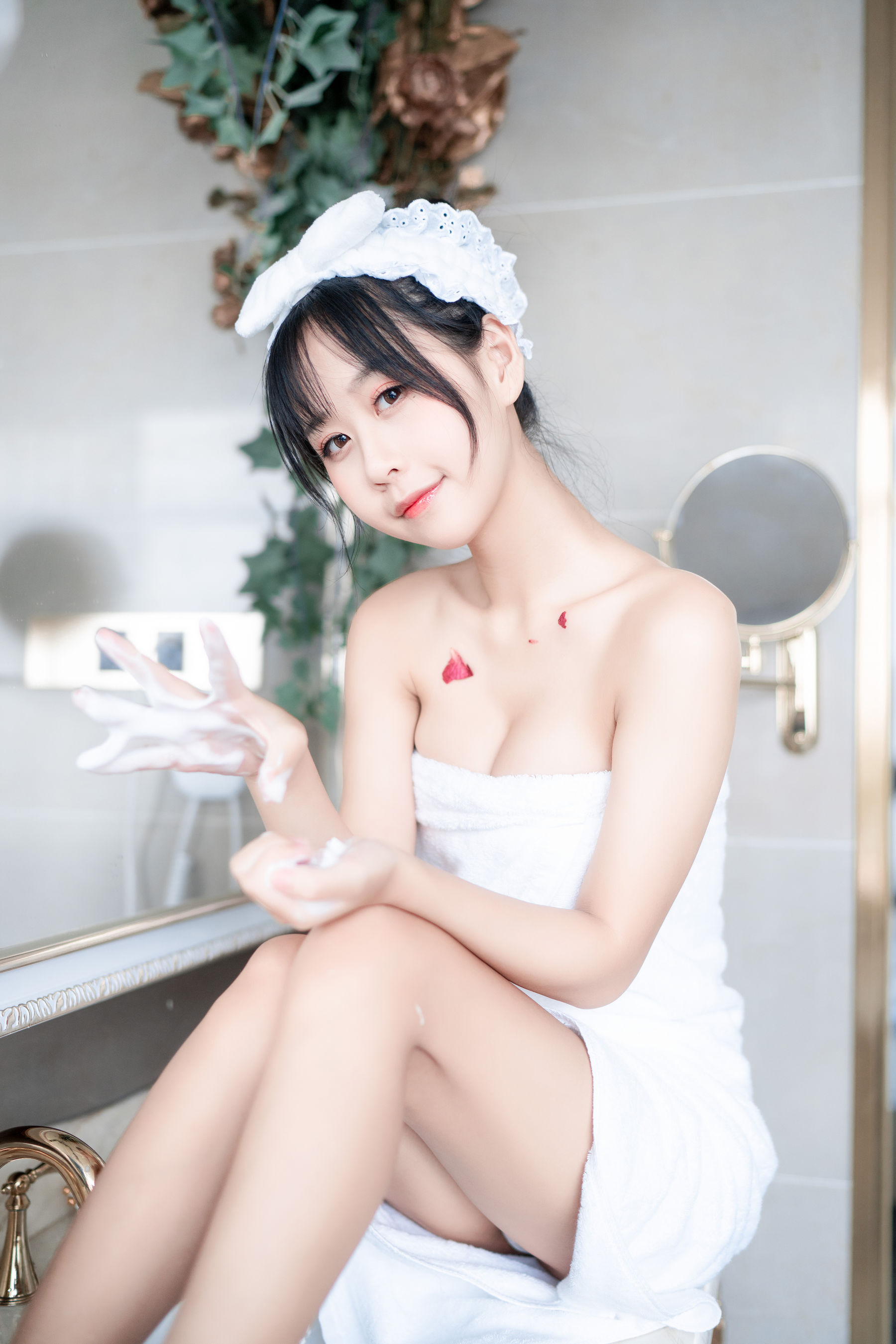 阳光美少女萌芽儿o0 – 浴巾 [27P] 插图8