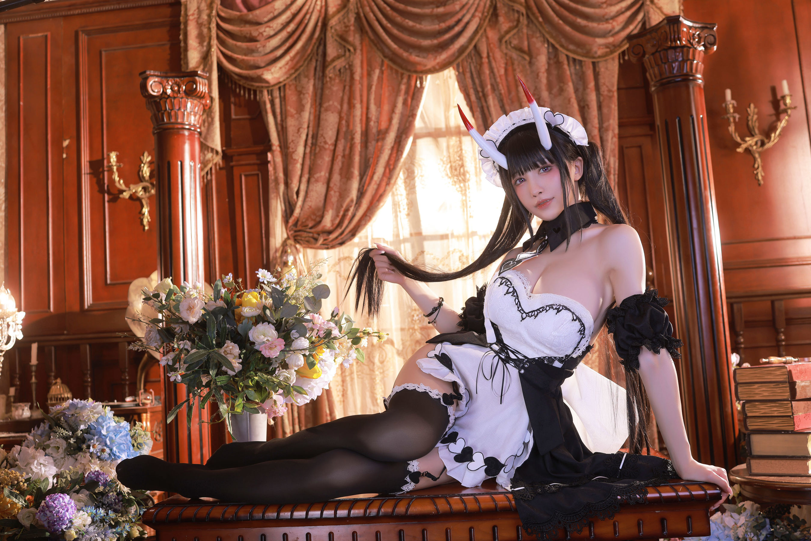 动漫博主水淼aqua – Noshiro maid [61P] 插图7