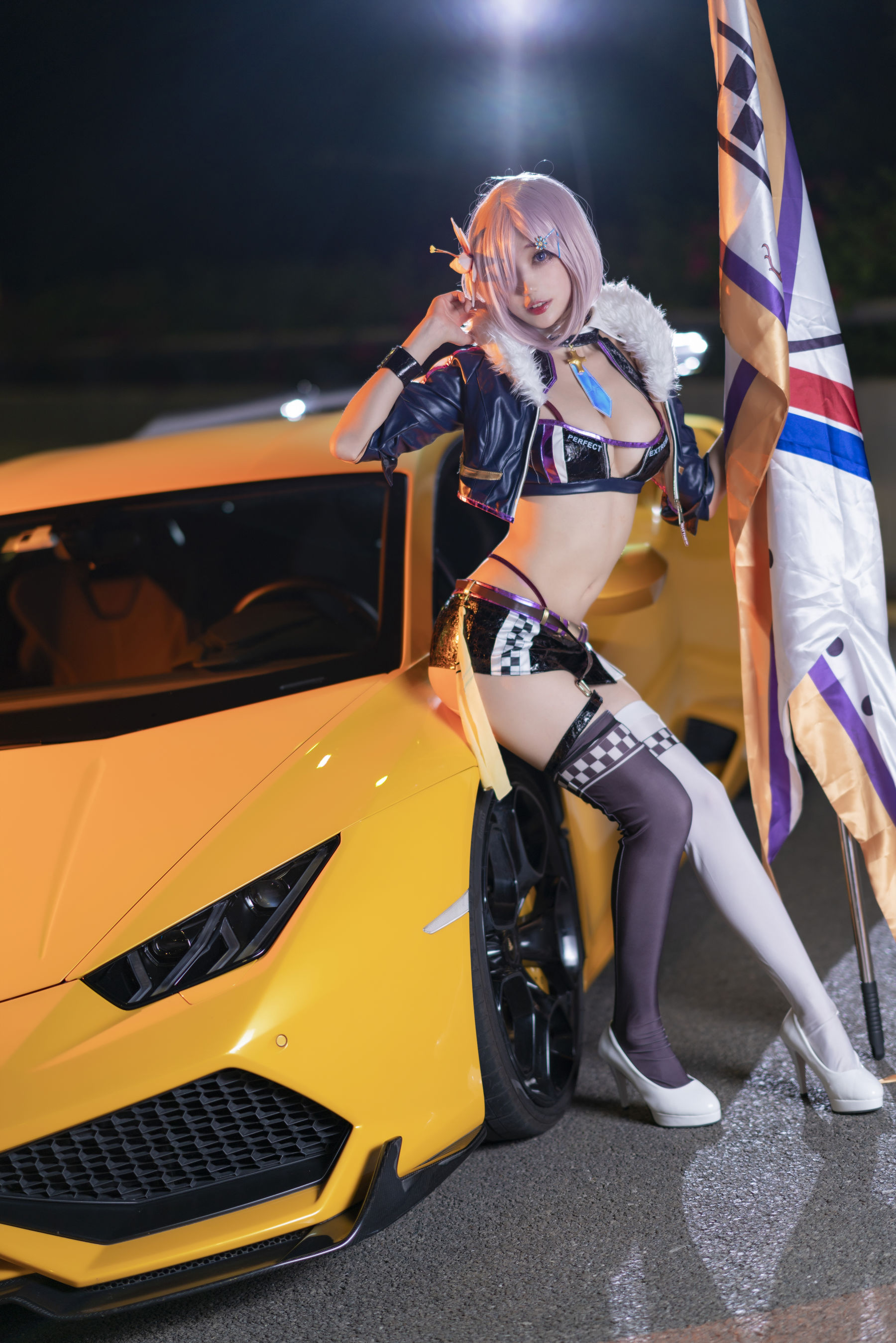 [Cosplay写真] 周叽是可爱兔兔 – 玛修赛车 [21P] 插图5