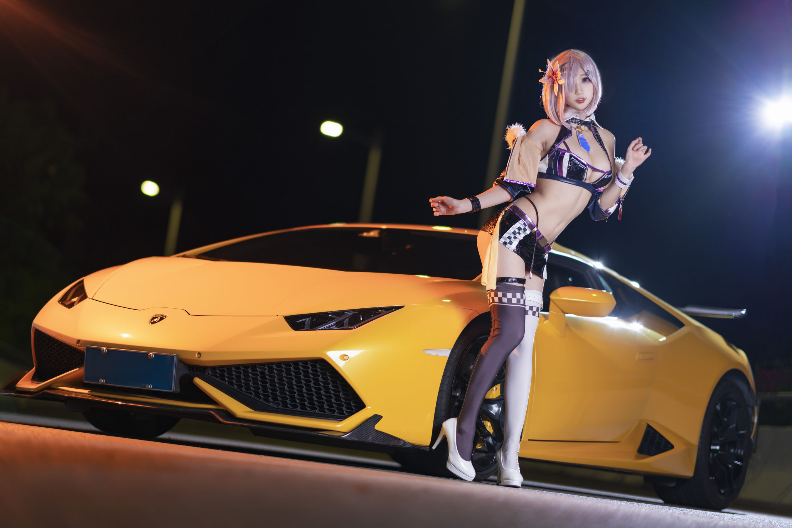 [Cosplay写真] 周叽是可爱兔兔 – 玛修赛车 [21P] 2023-03-20 23:57:37-秀人网