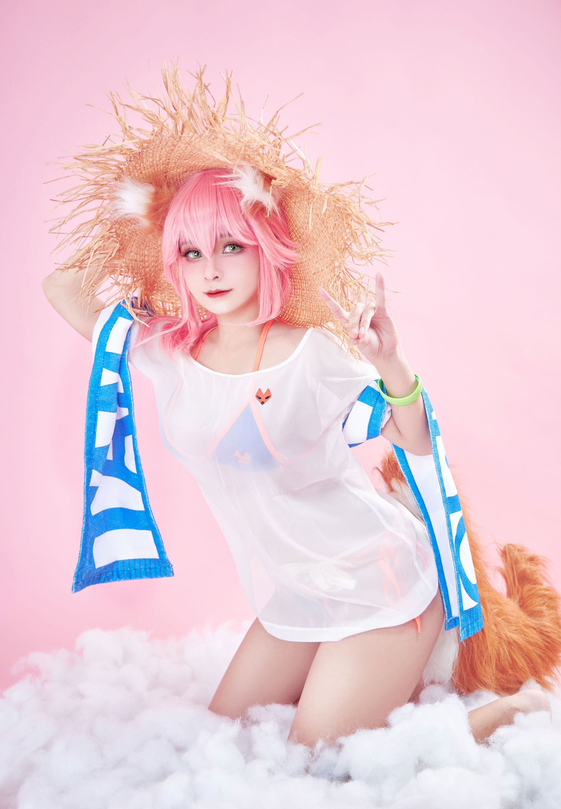 [Cosplay写真] Azami福利 – Tamamo Lancer [26P] 插图4