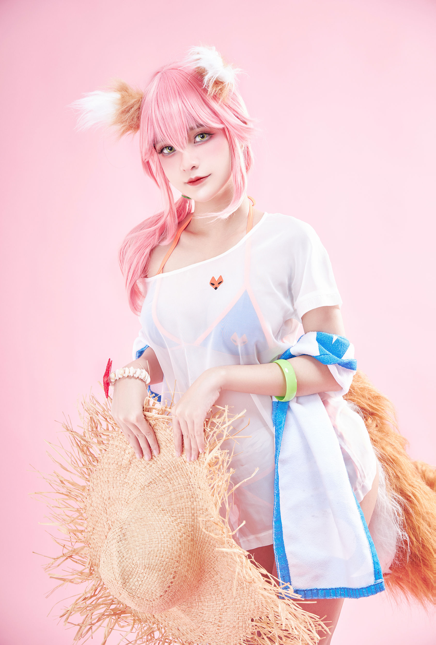 [Cosplay写真] Azami福利 – Tamamo Lancer [26P] 插图2