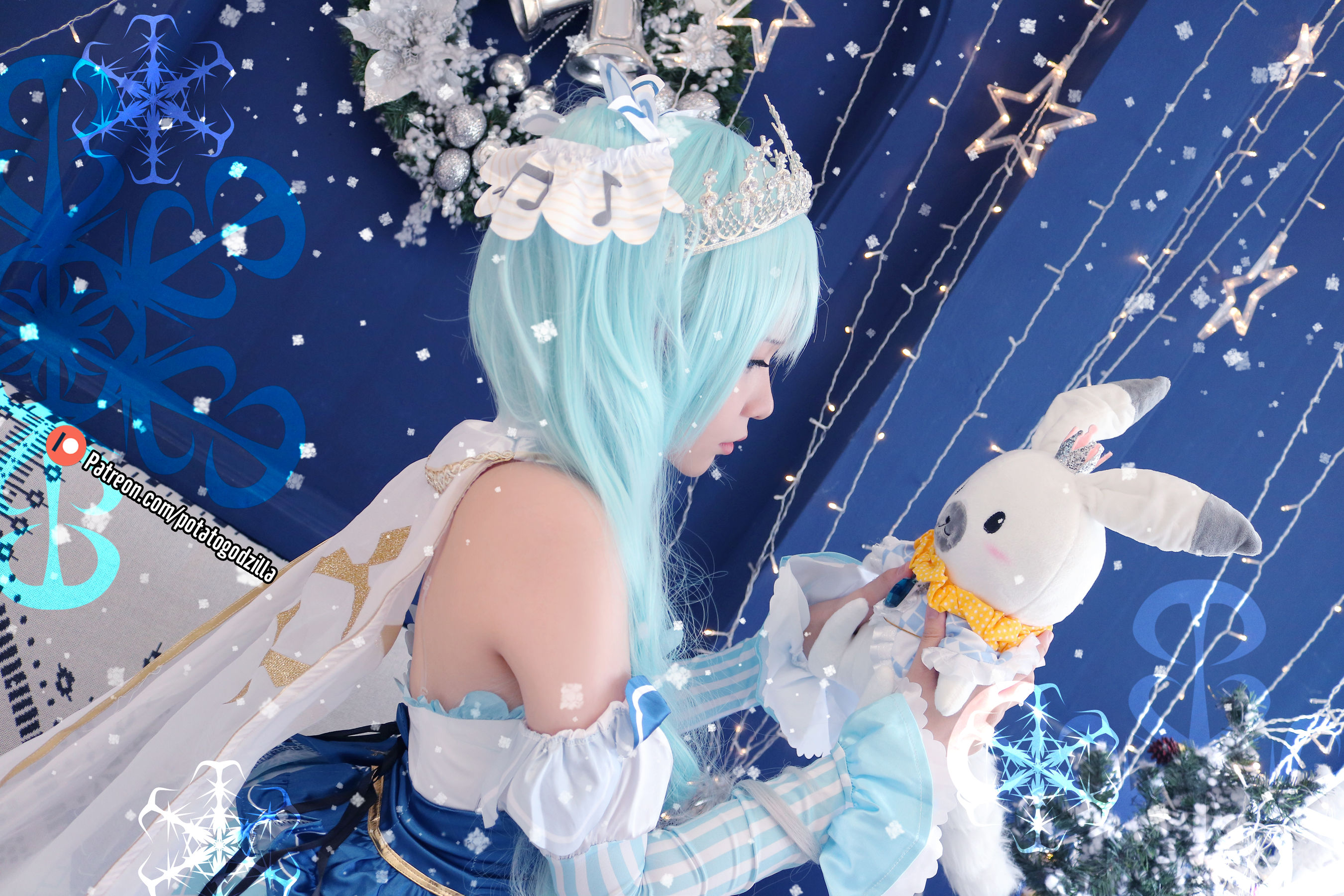 Coser小姐姐Potato Godzilla – Snow Miku [41P] 插图6