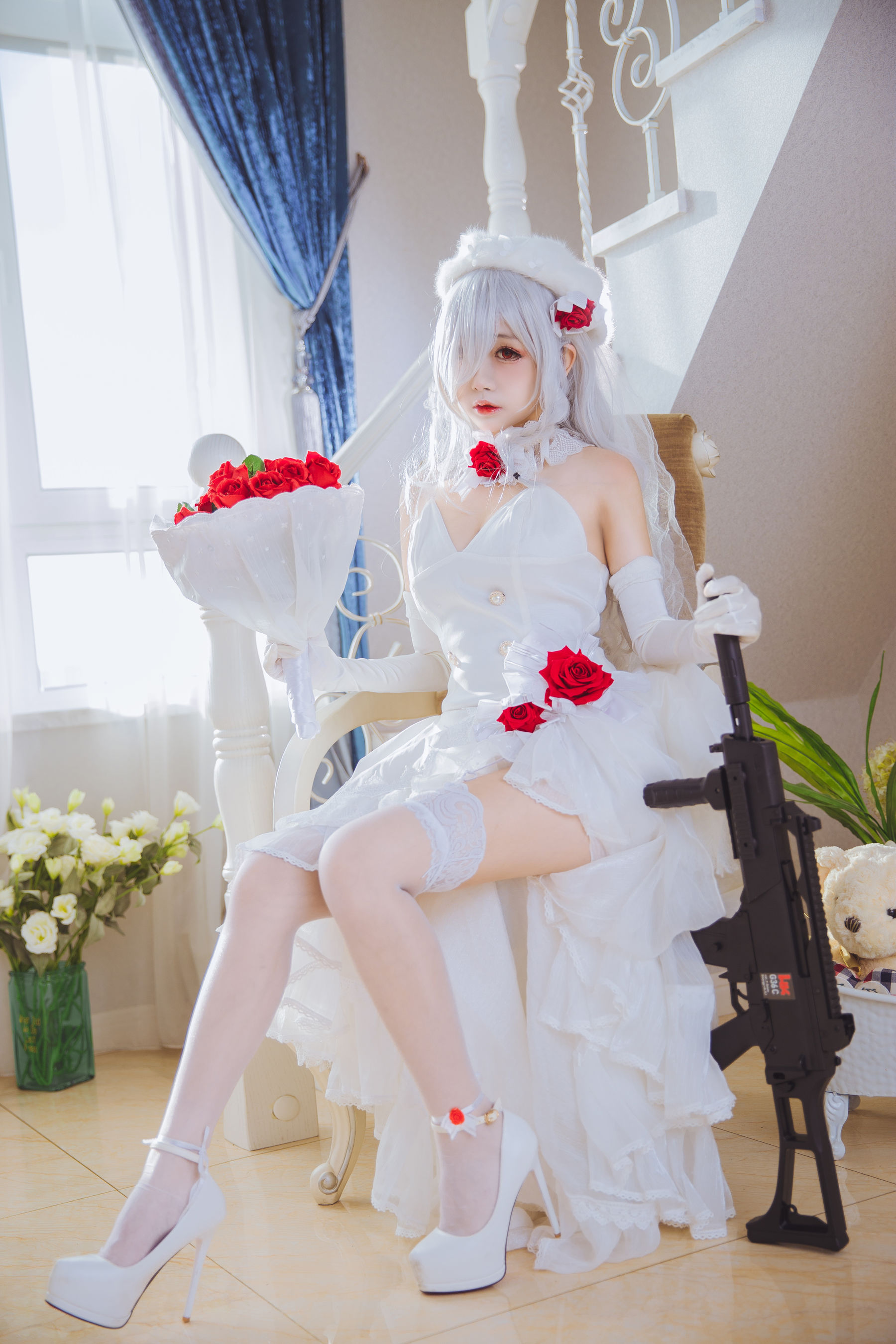 Cosplay日奈娇 g36c 礼服 [40P] 插图3