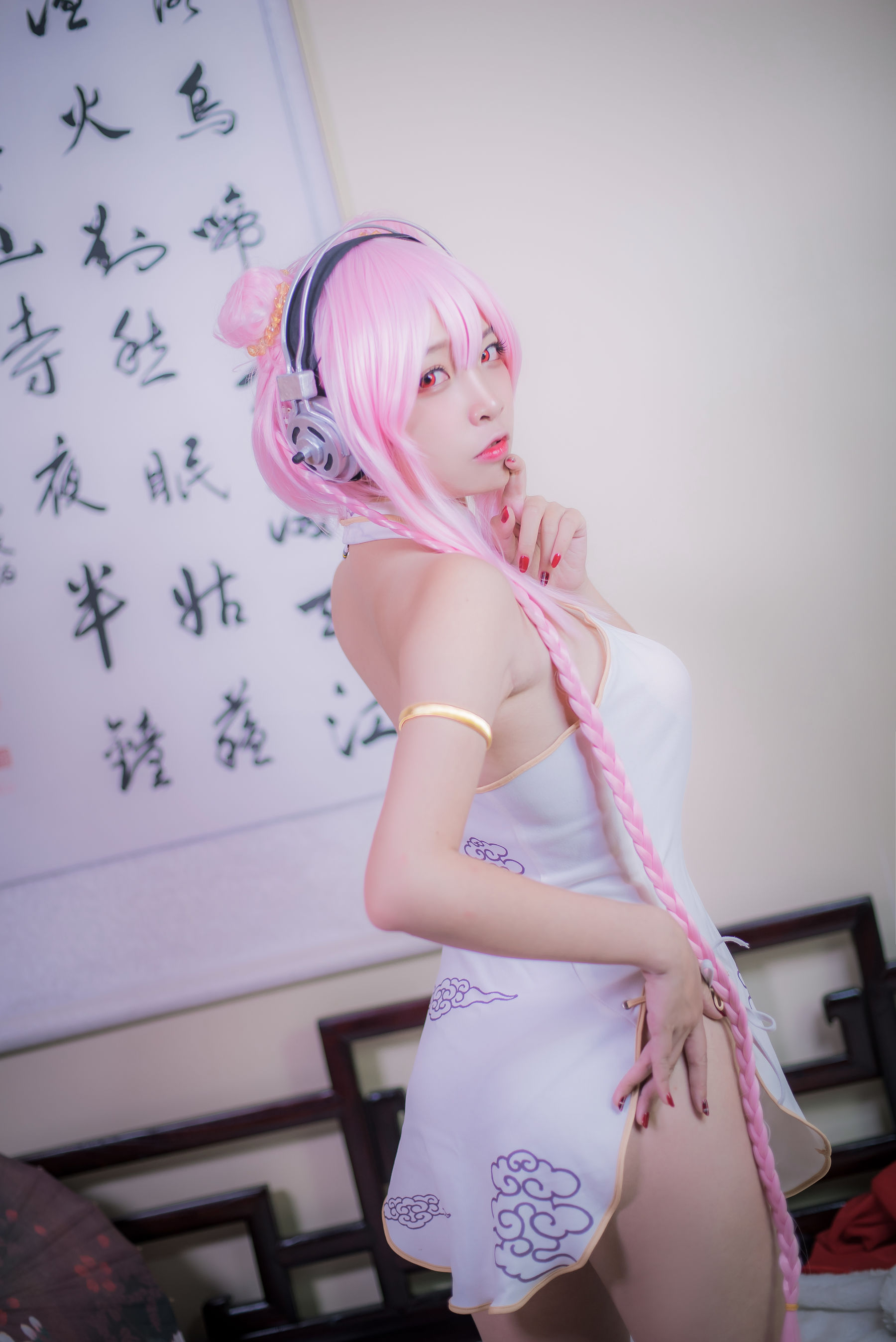 [Cosplay写真] 人气Coser二佐Nisa – 索尼子旗袍 [14P] 插图9