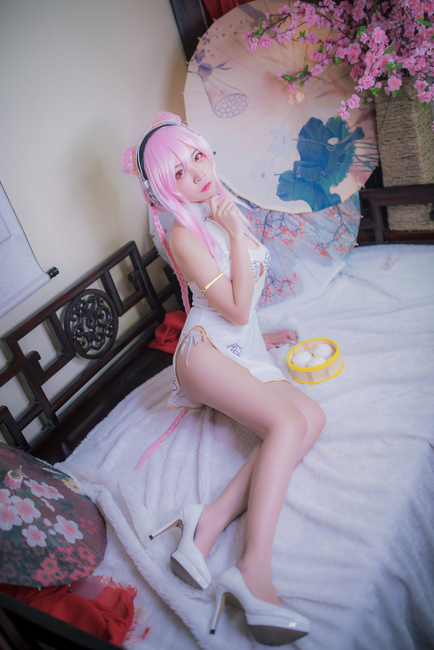 [Cosplay写真] 人气Coser二佐Nisa – 索尼子旗袍 [14P] 插图5