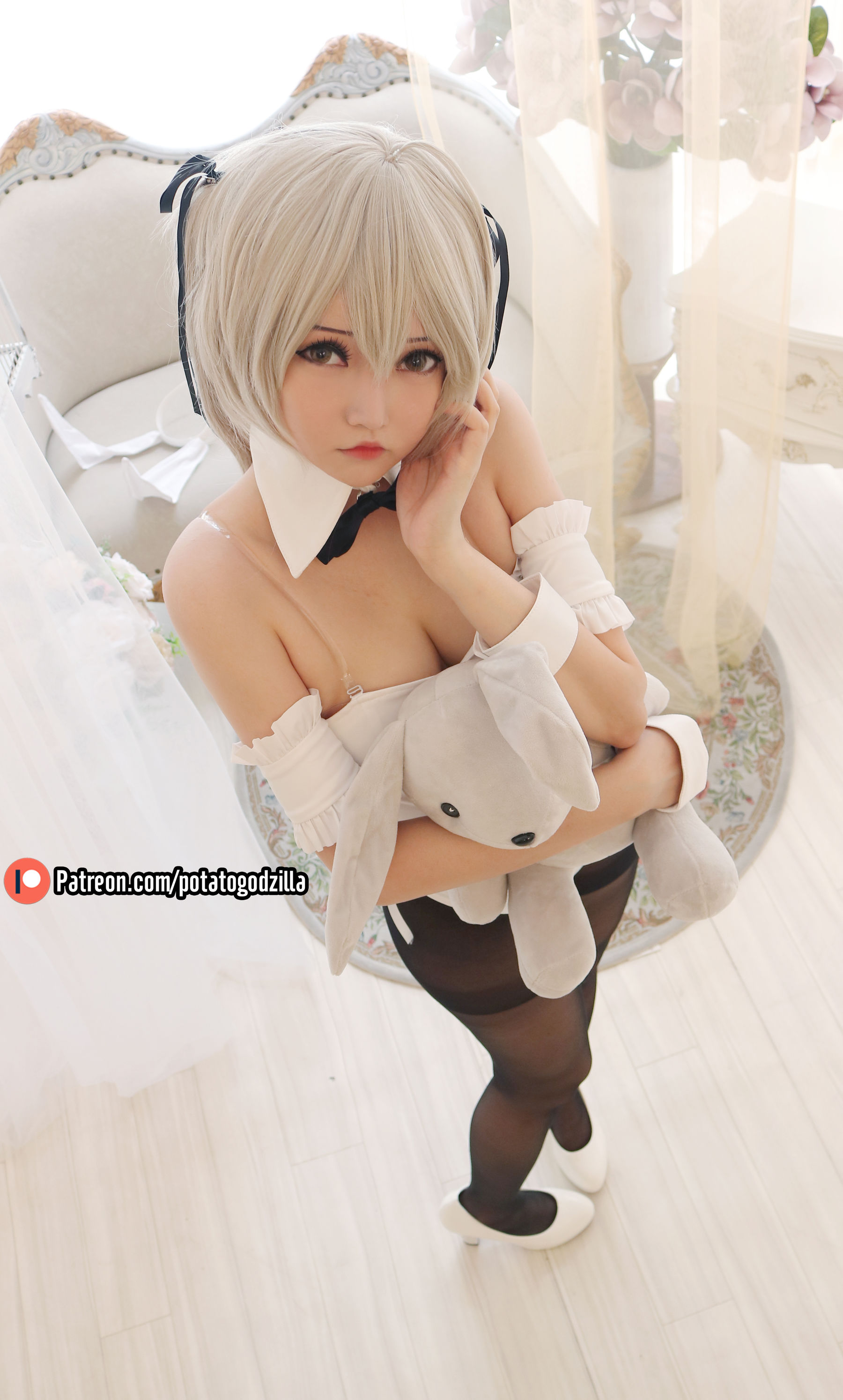 Coser小姐姐Potato Godzilla – Sora Kasugano Bunny Suit [31P] 插图5