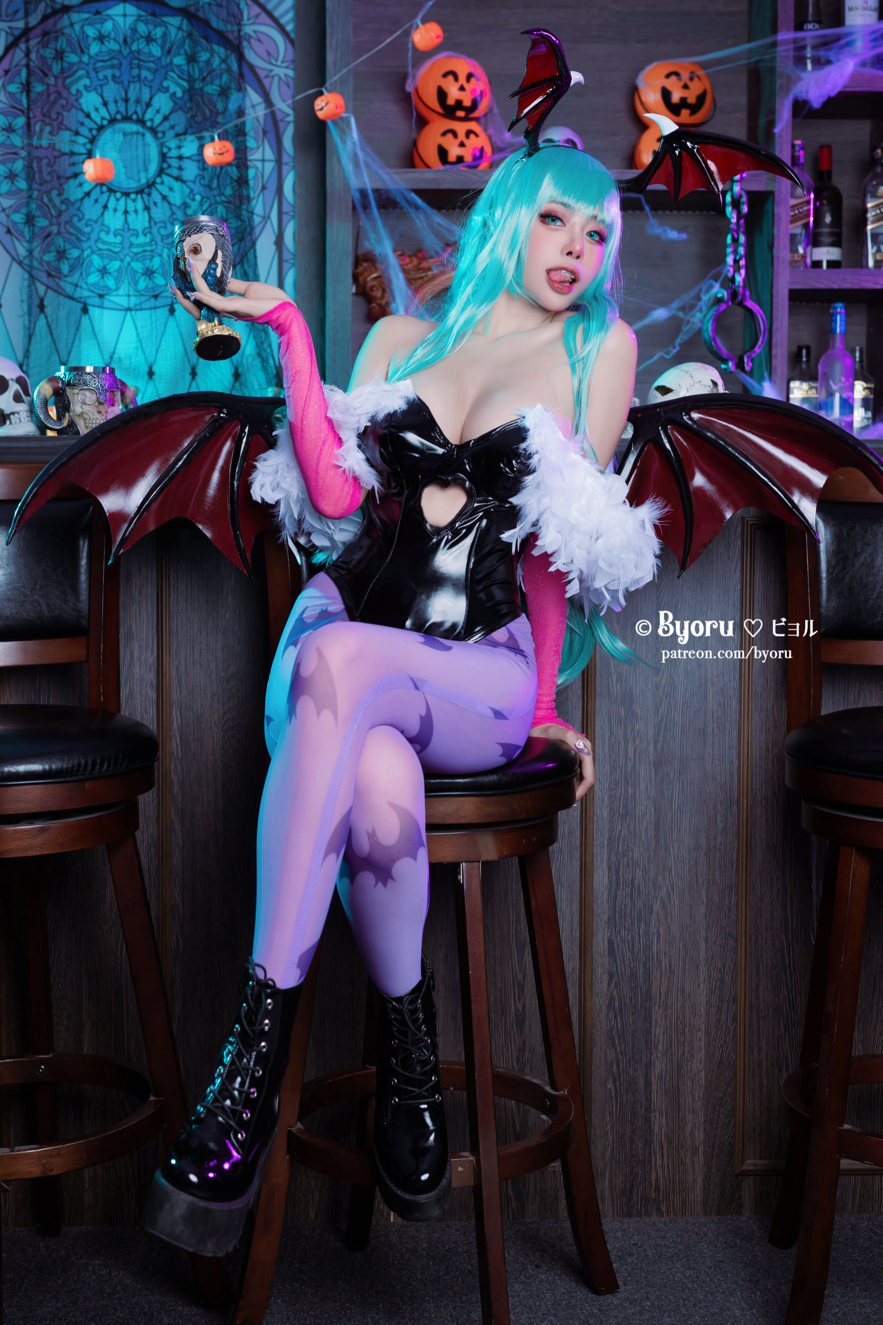 日本性感萝莉Byoru – Morrigan [32P] 插图2