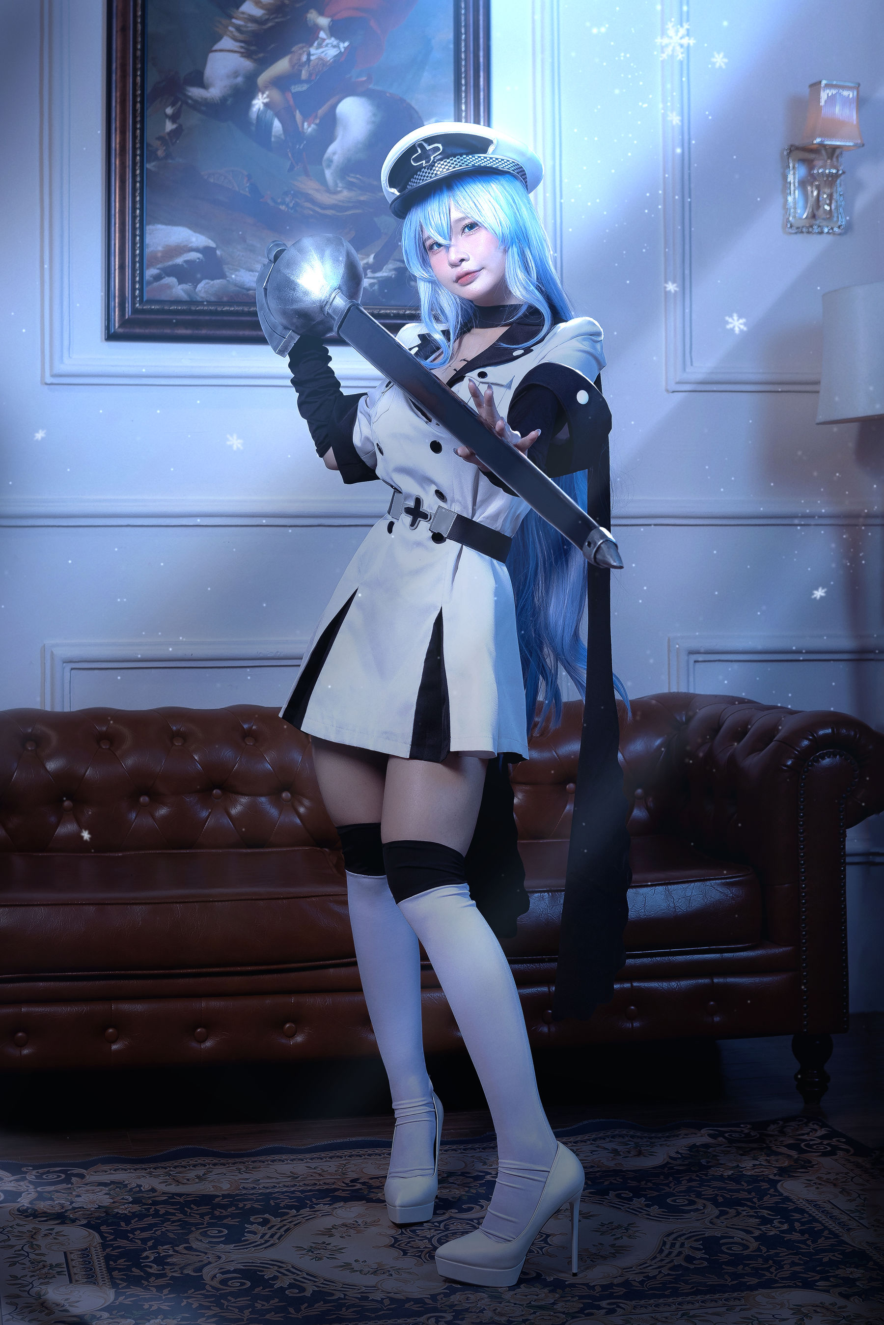 Azami福利 – Esdeath [53P] 2023-04-14 01:22:30-秀人网