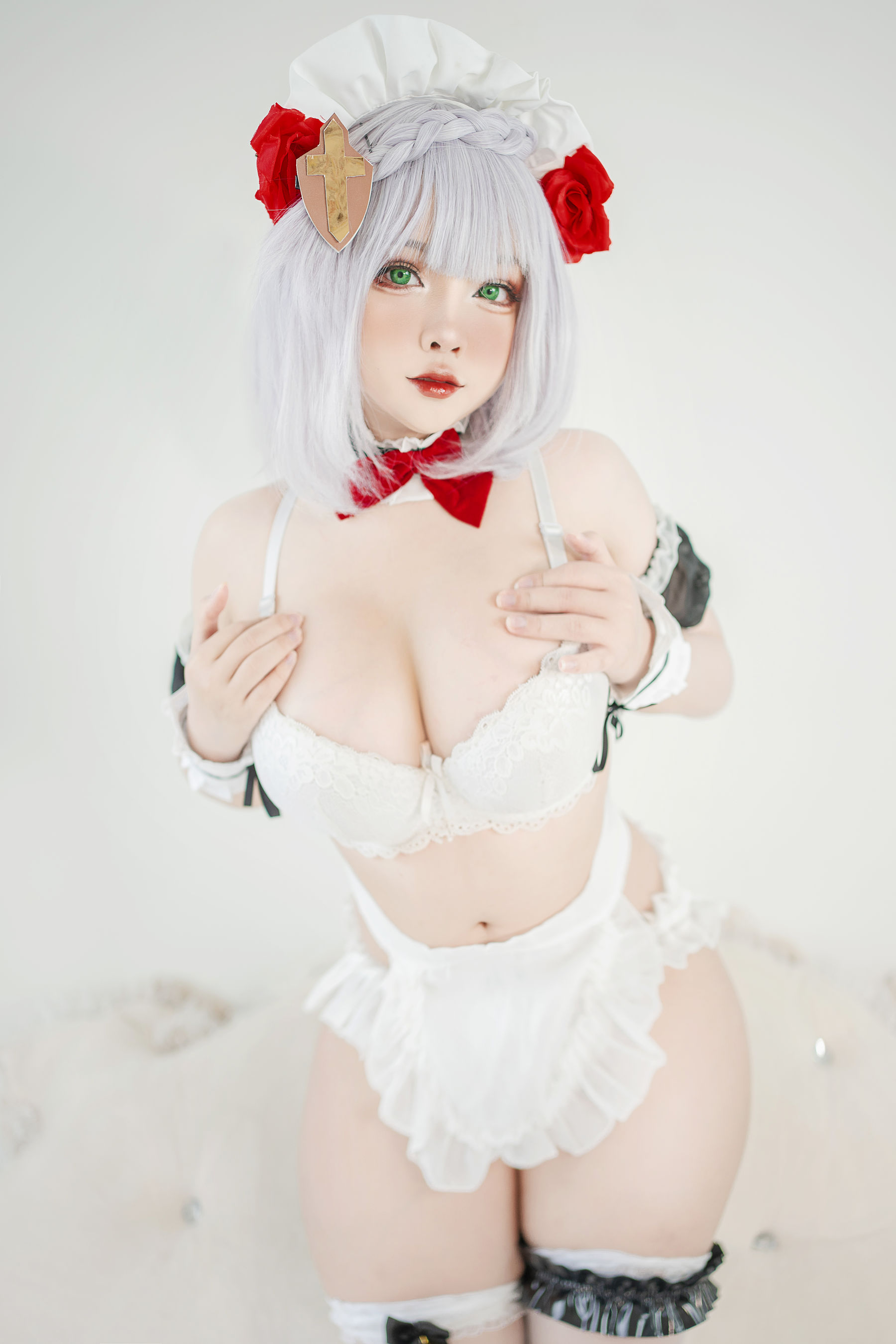 Sayo Momo – Genshin Impact Noelle Maid [10P] 插图5