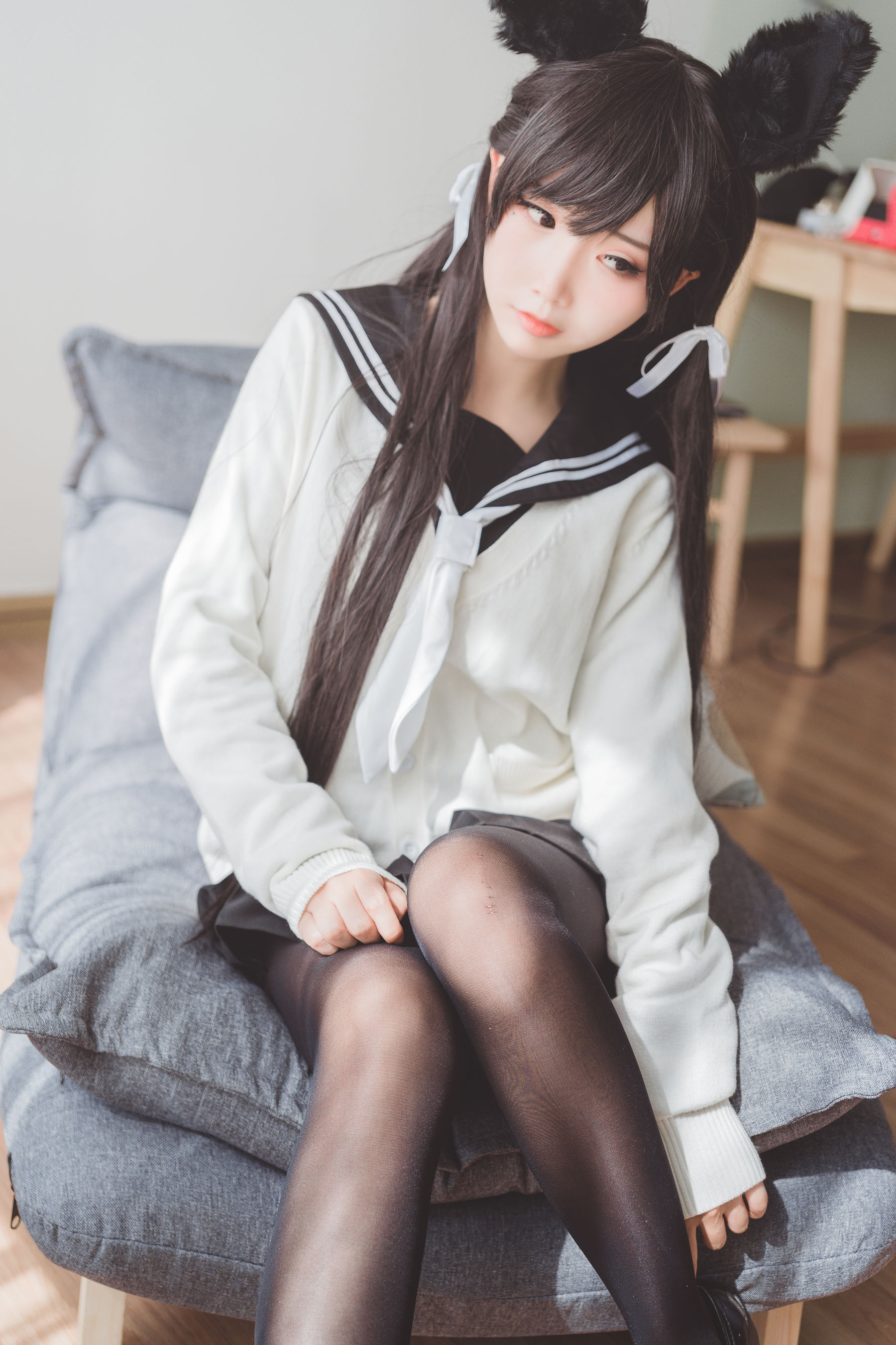 [Cosplay写真] 可爱人气Coser面饼仙儿 – 制服爱宕 [16P] 插图5