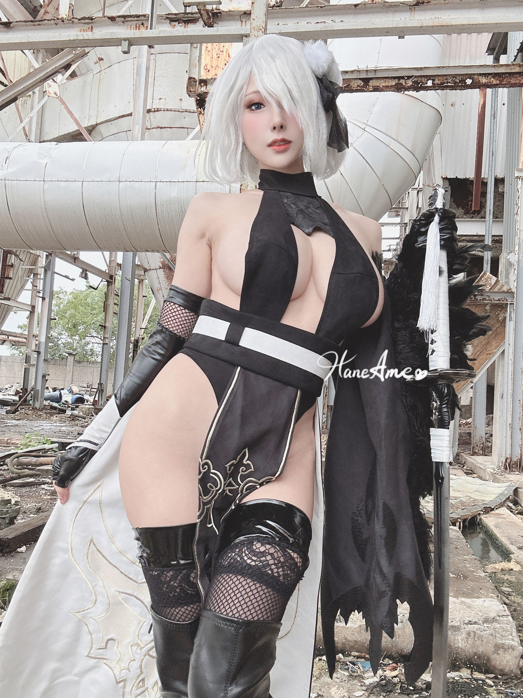 Hane Ame 雨波写真 – Nier 2BSelfie [45P] 插图8