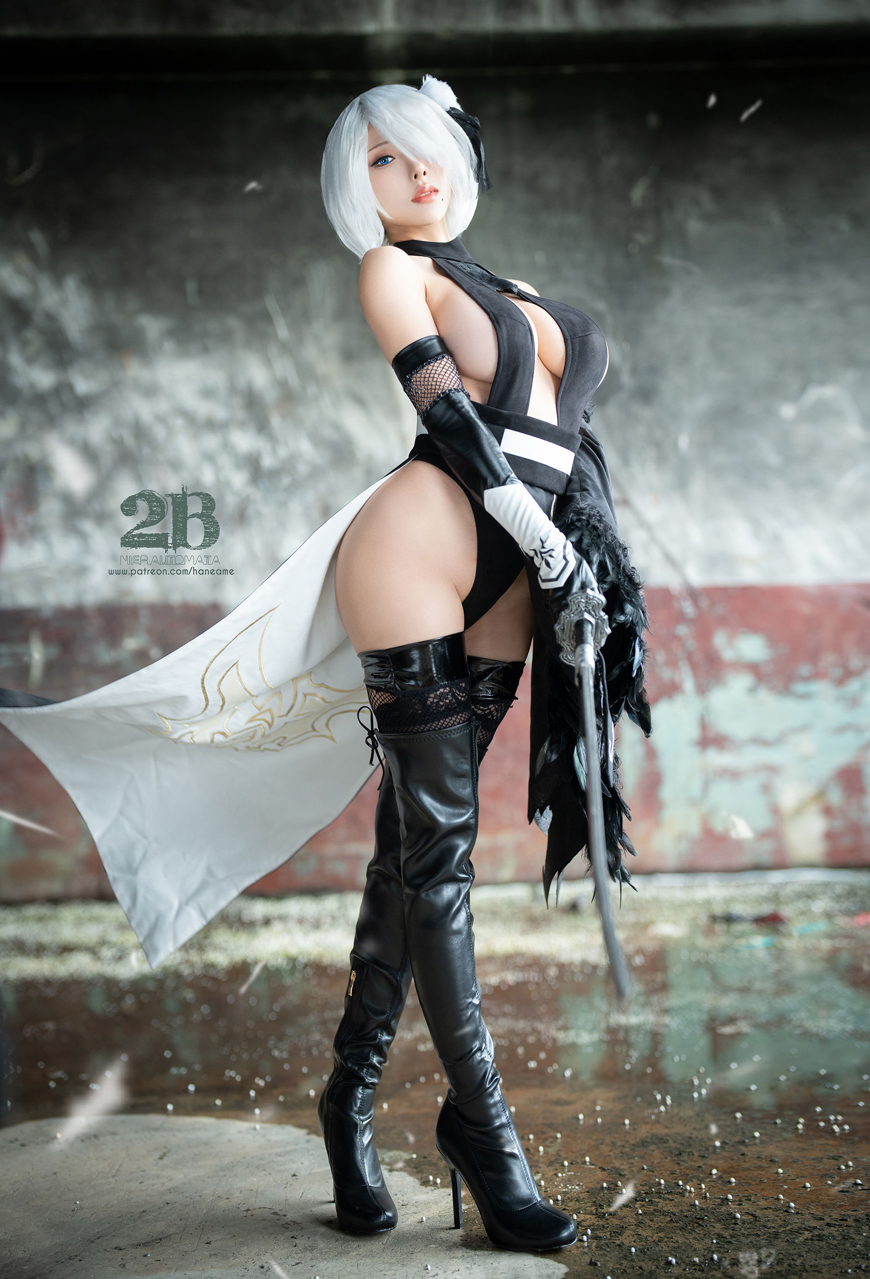 Hane Ame 雨波写真 – Nier 2B Nijan [26P] 插图8