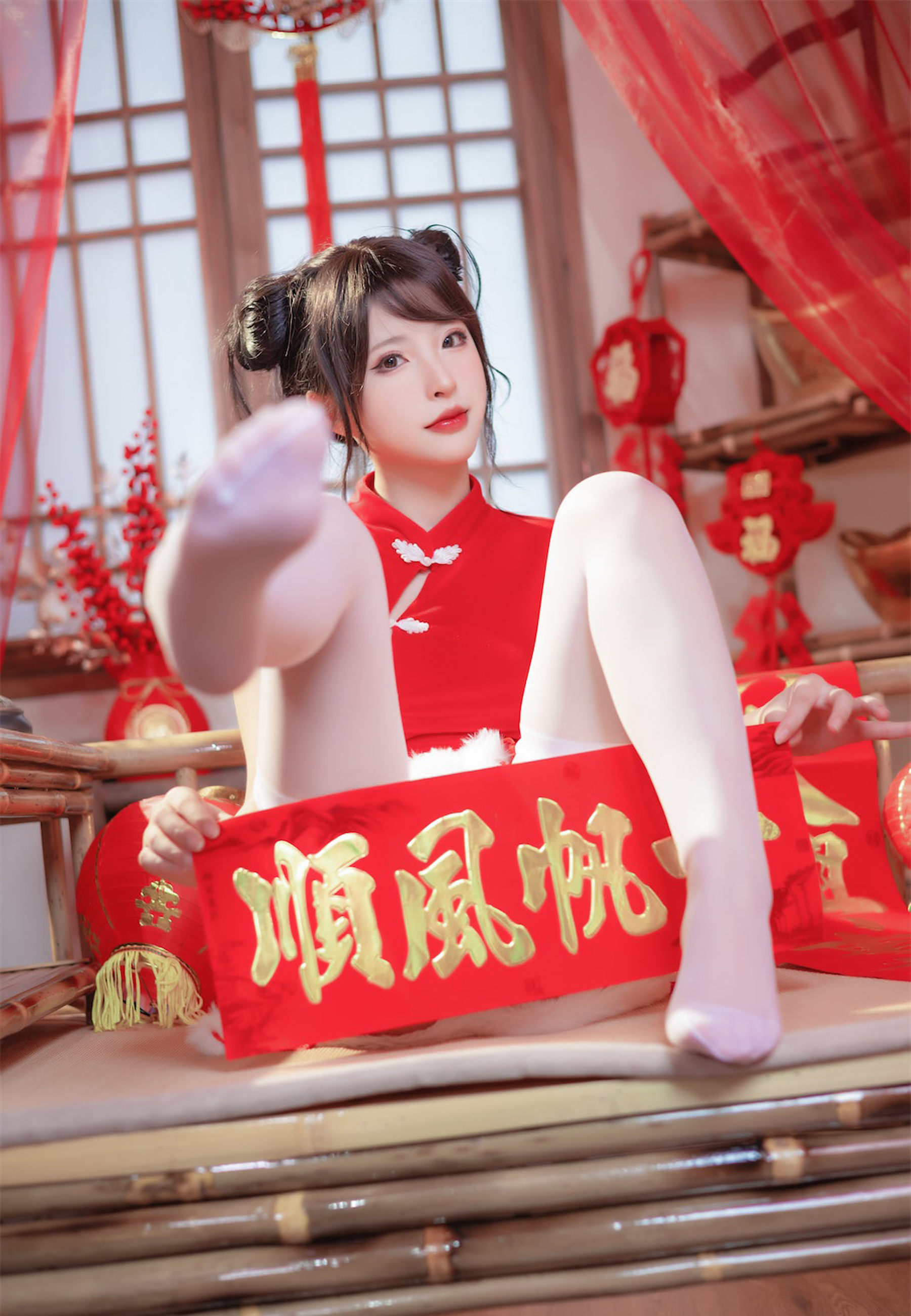 清水由乃 – 新年旗袍 [77P] 插图6