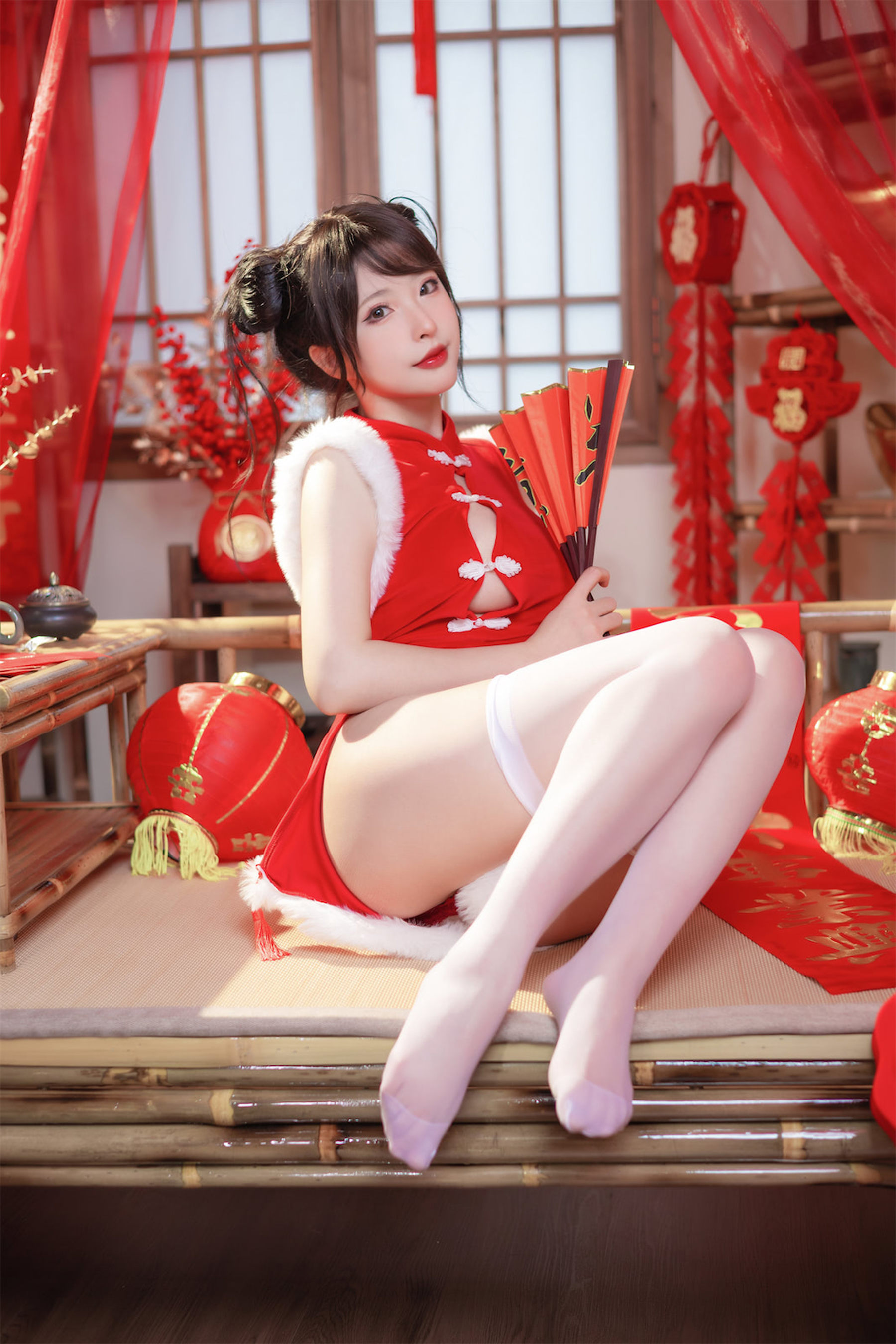 清水由乃 – 新年旗袍 [77P] 插图9