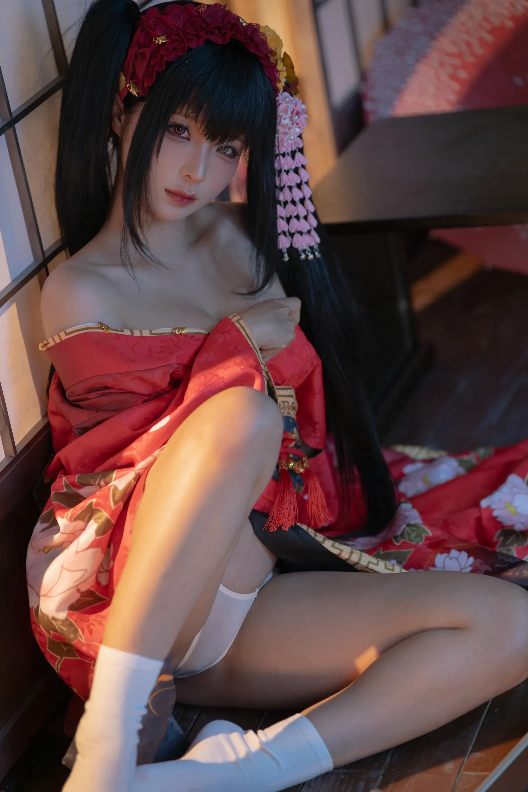 蠢沫沫 – 狂三和服 · 正片 [110P] 插图3